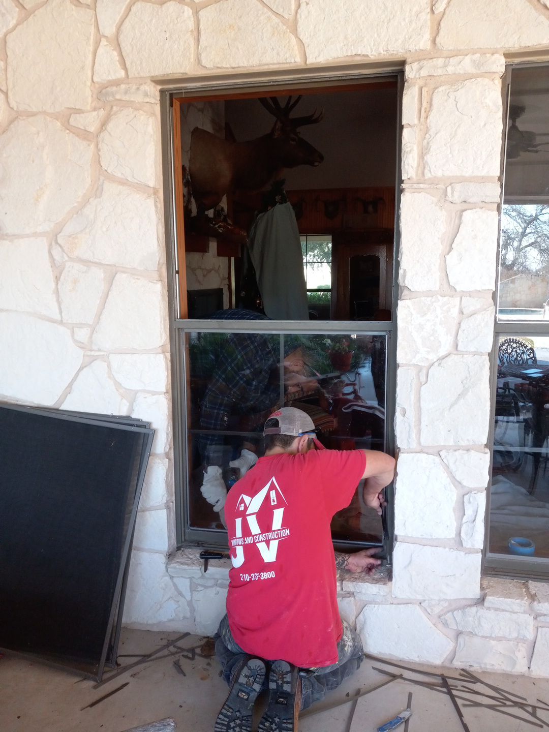 Window Installation using ANDERSEN WINDOWS by jvwindowsandglass.com