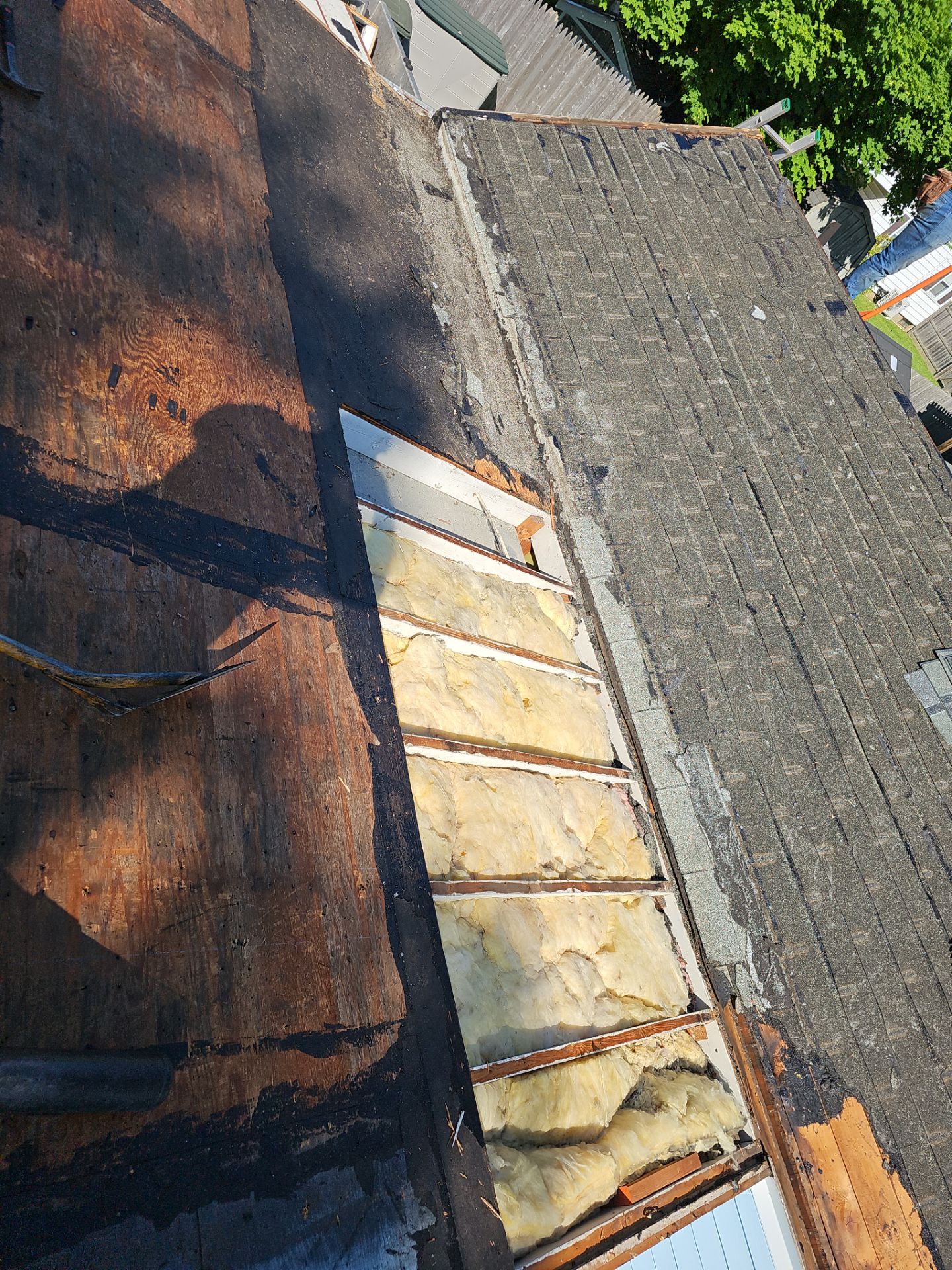 Residential Roofing Installation using Tamko Titan XT - Virginia Slate by A Plus Exterior