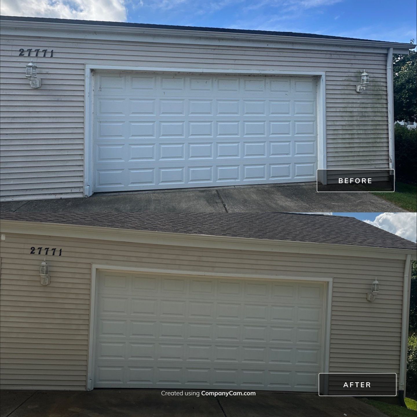 Project in Spring Grove by Simmons Power & Soft Washing