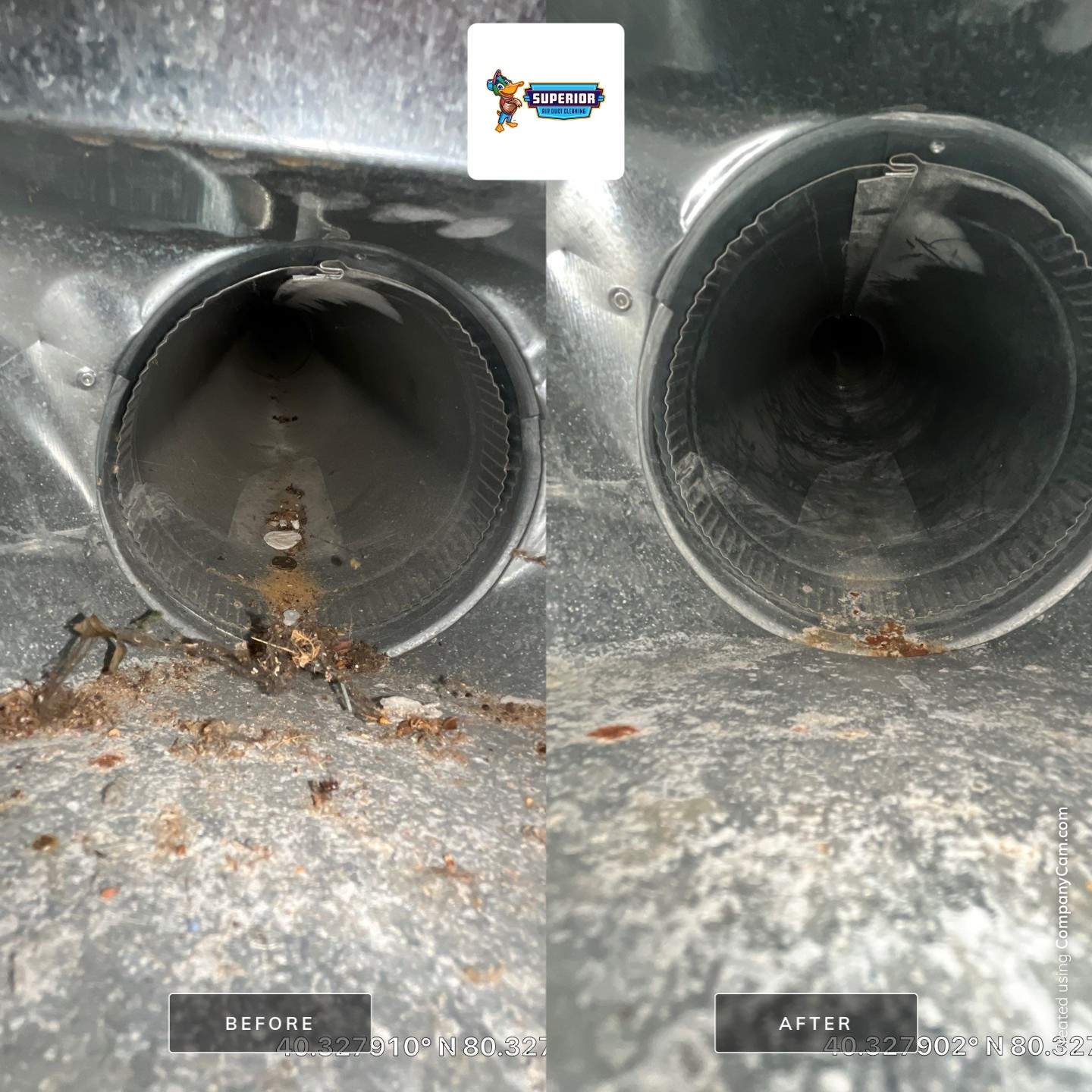 Air Duct Cleaning With a Vacuum Truck in McDonald, PA by Superior Air Duct Cleaning