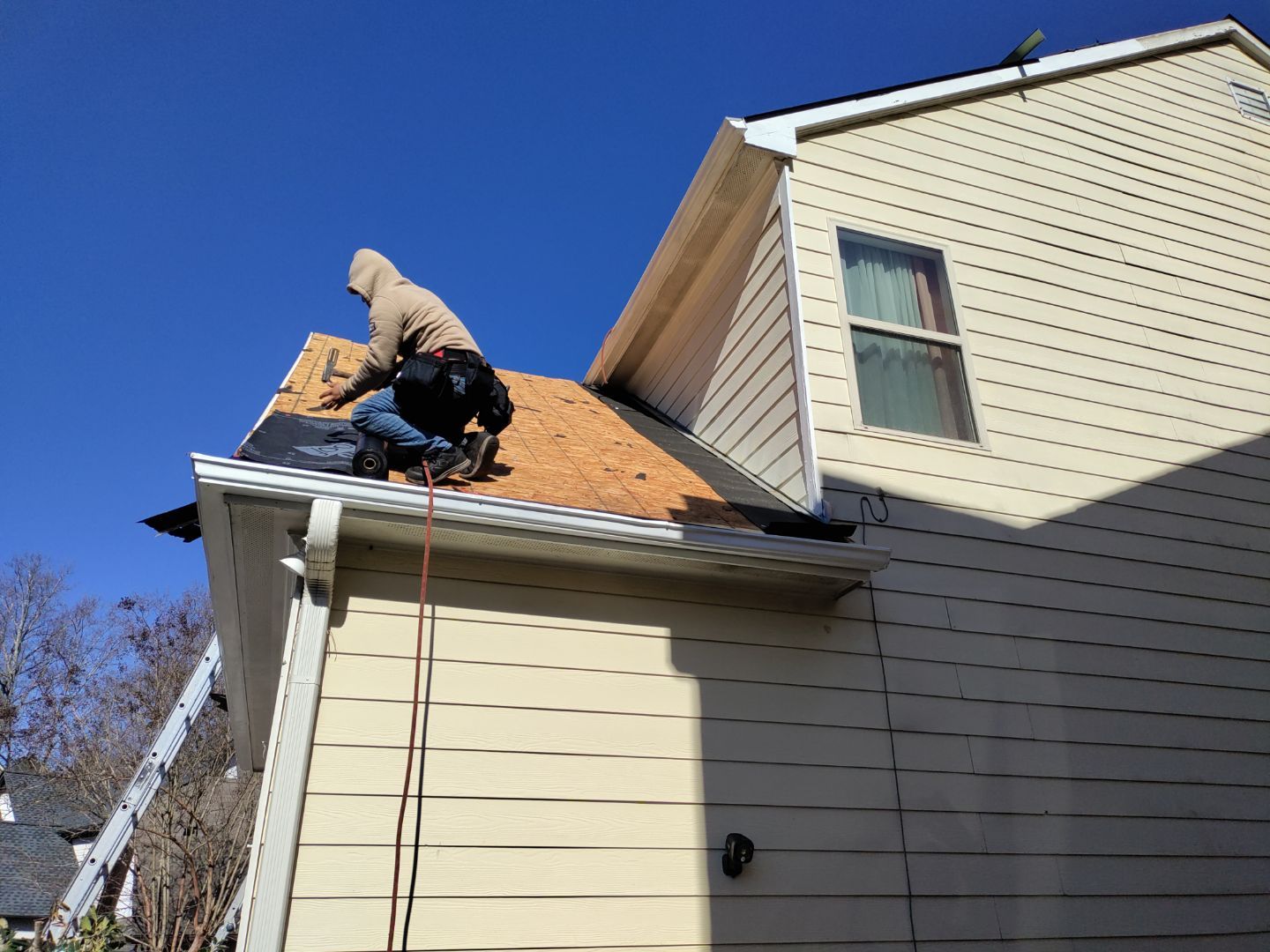 Residential Roofing Installation using Owens Corning by Inspector Roofing and Restoration