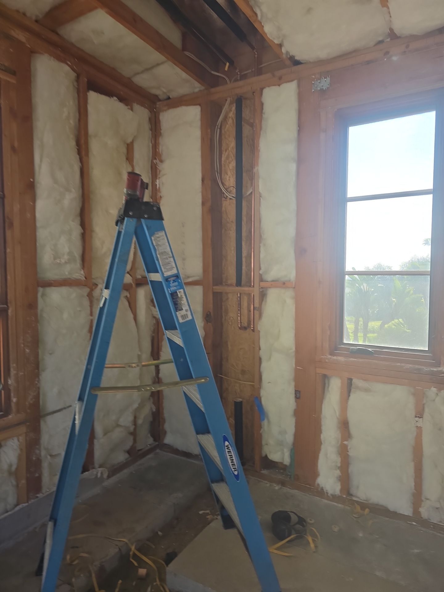 Installing Exterior Water House Line Piping by Us Plumbing
