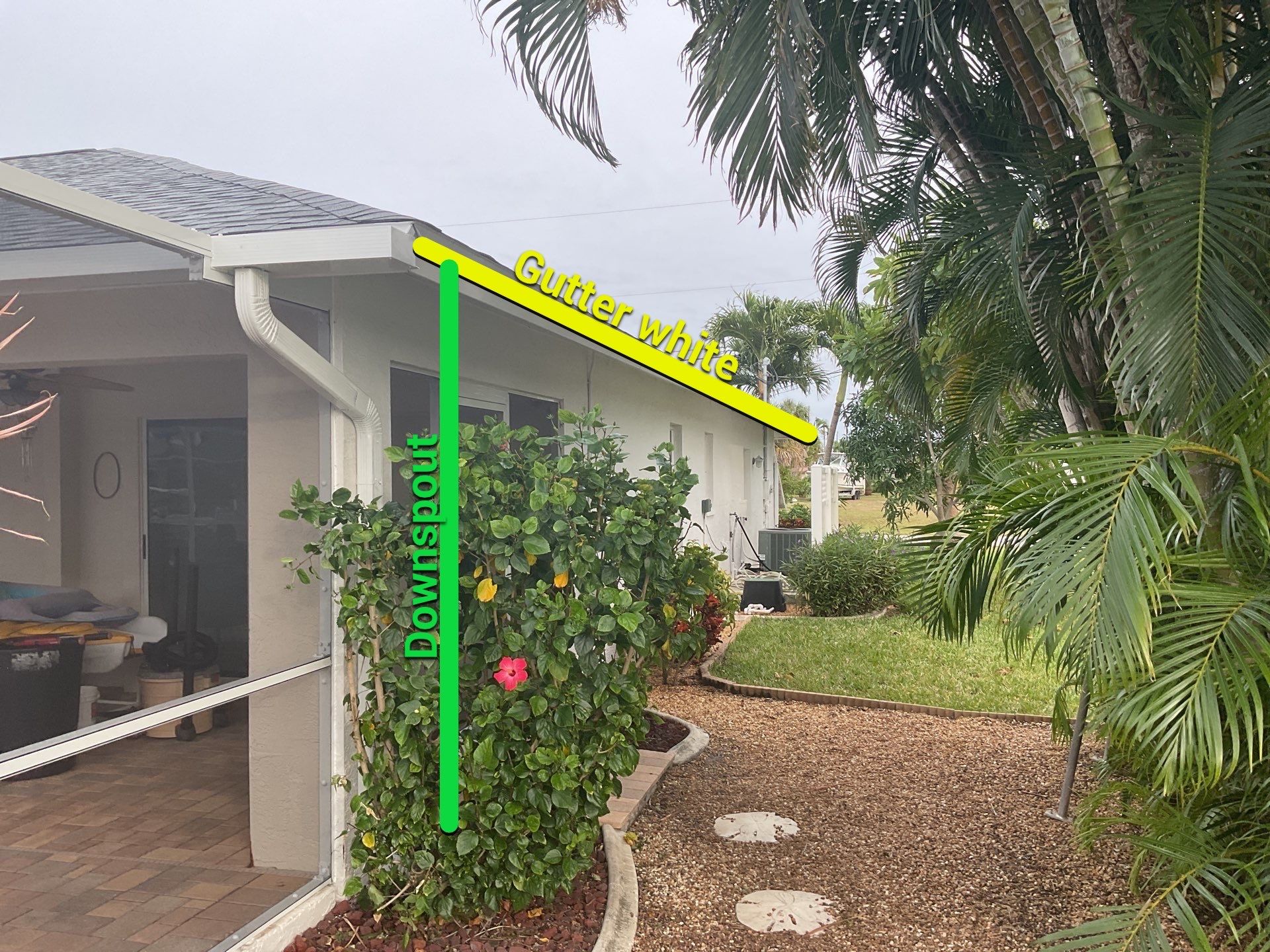 Soffit and Fascia Installation in Cape Coral FL by Gutter Professors
