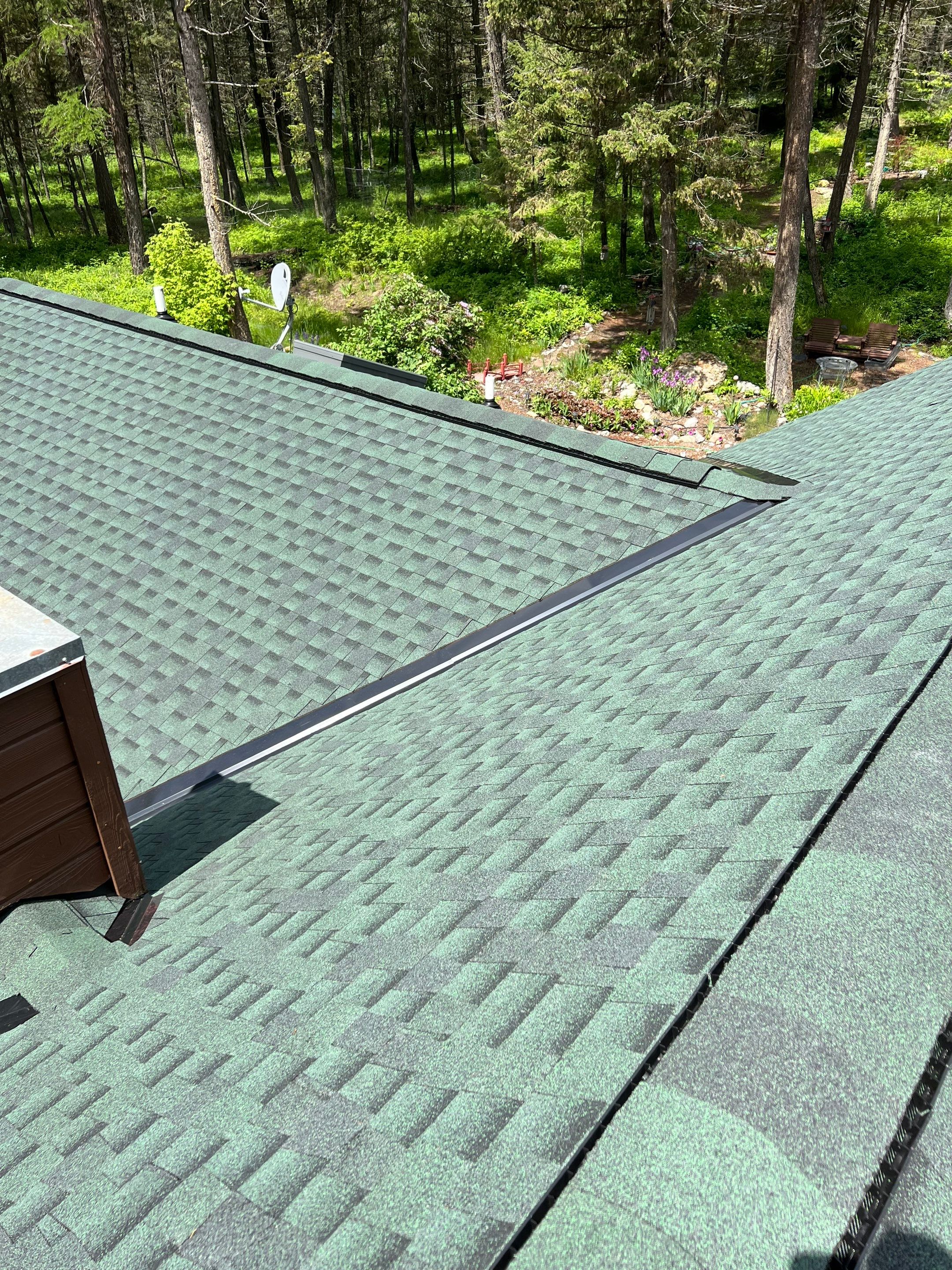 GAF Timberline HDZ - Hunter Green by Montana Roofing Solutions