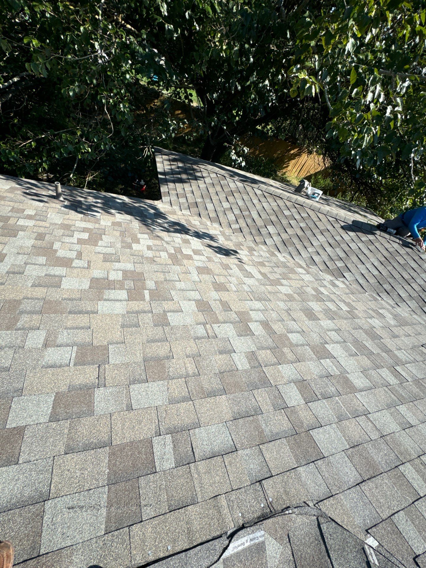 Residential Roofing Installation using Owen's Corning Duration (Lifetime) Shingles by Roof Repair Company