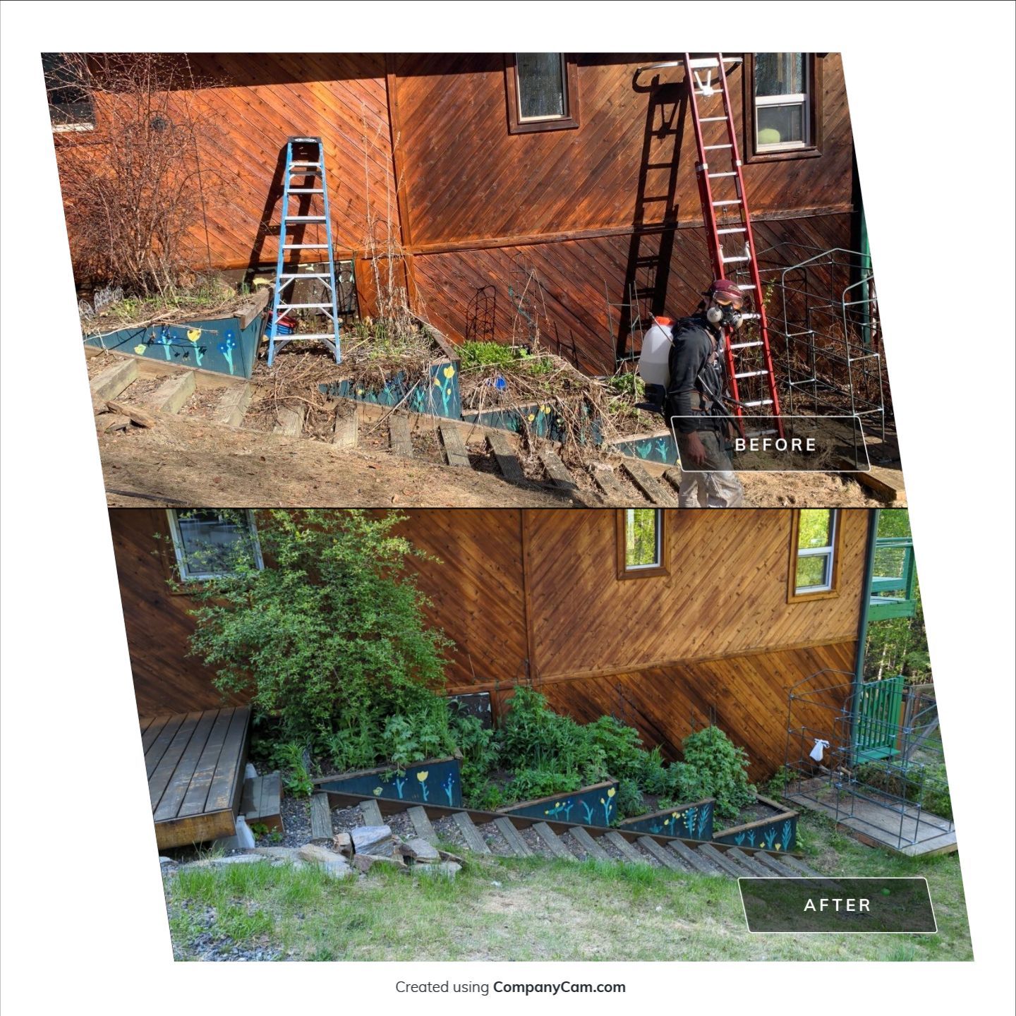 Wood Siding Restoration by Midnight Sun Painting