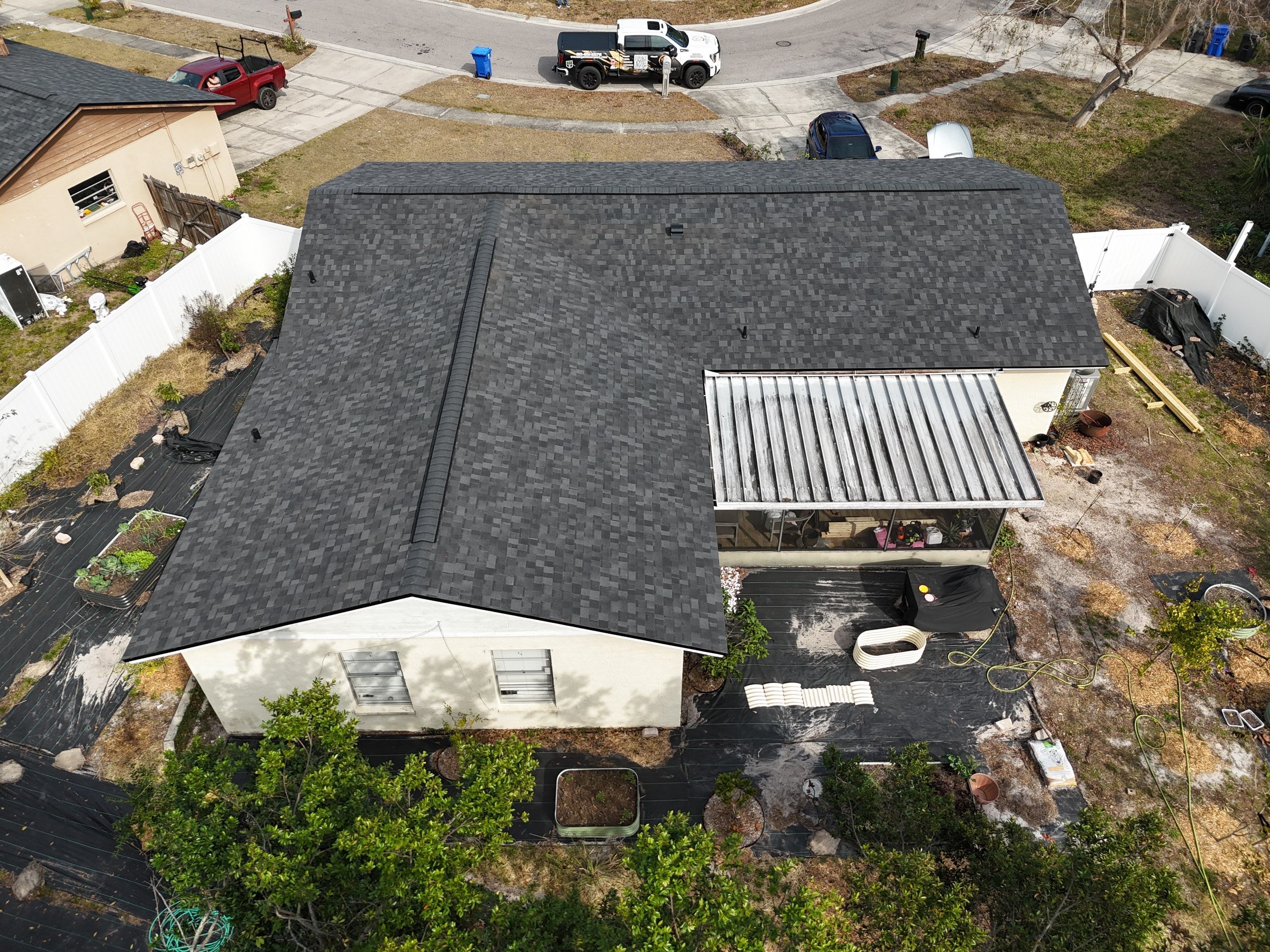 Roof Replacement in Tampa FL. by Steadfast Roofing 