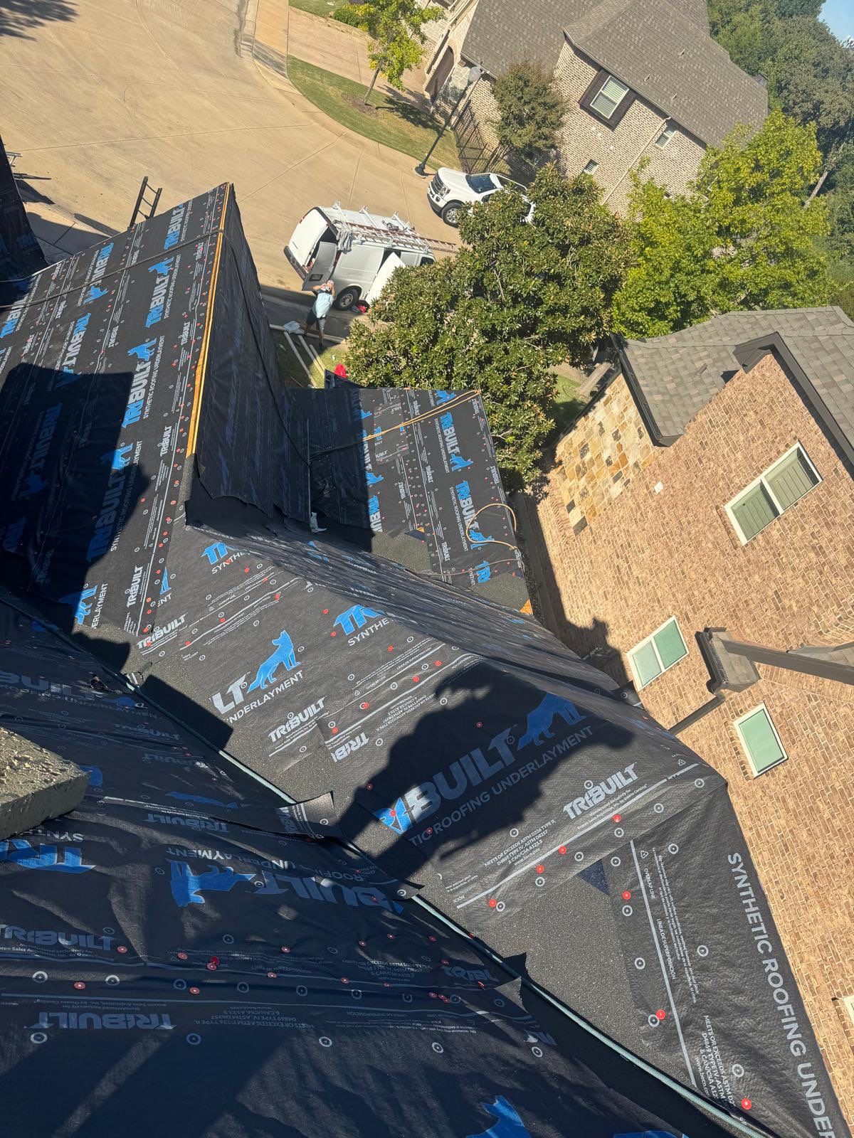 Project in Colleyville by Lonestar Roofing and Restoration LLC.