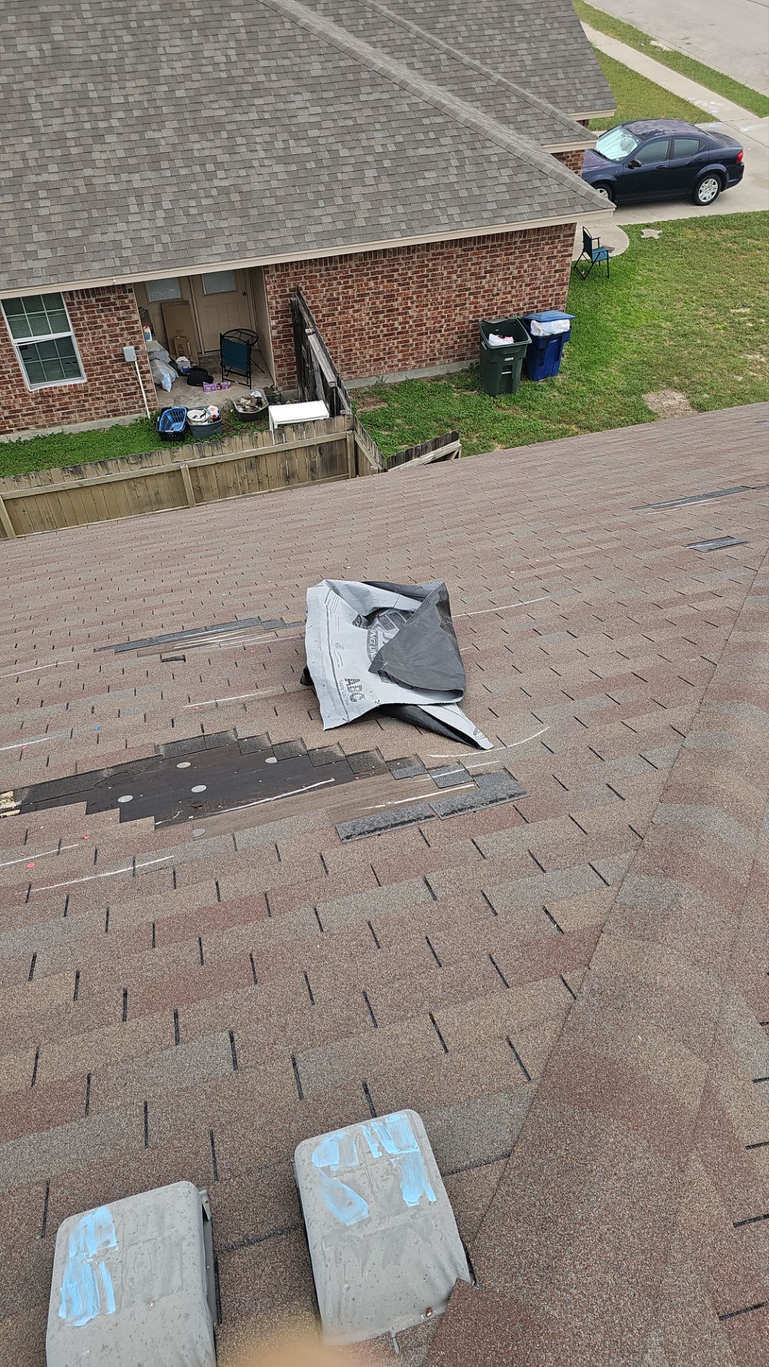 Residential Roof Replacement using GAF - Natural Shadow - Weathered Wood by Action Exteriors Austin