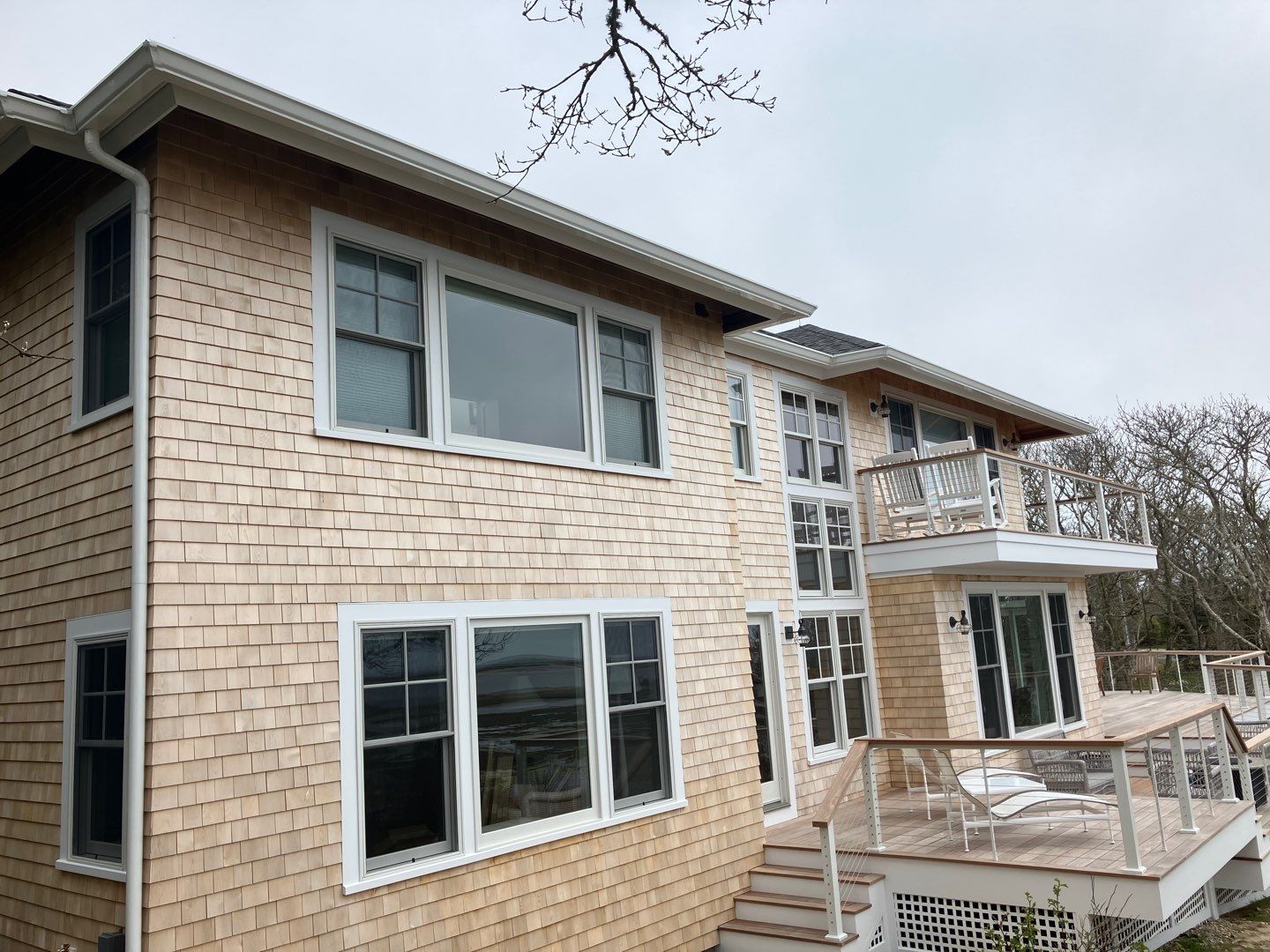 Gutter Installation using 6" K-Style Aluminum Gutter in Chatham, MA by Gutter Pro Enterprises