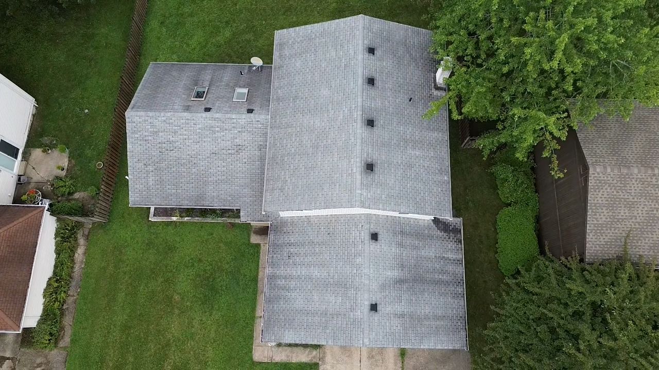 Atlas Pinnacle, Color, Coastal Granite, Drip Edge, Tuxedo Gray by Eagle Eye Roofing