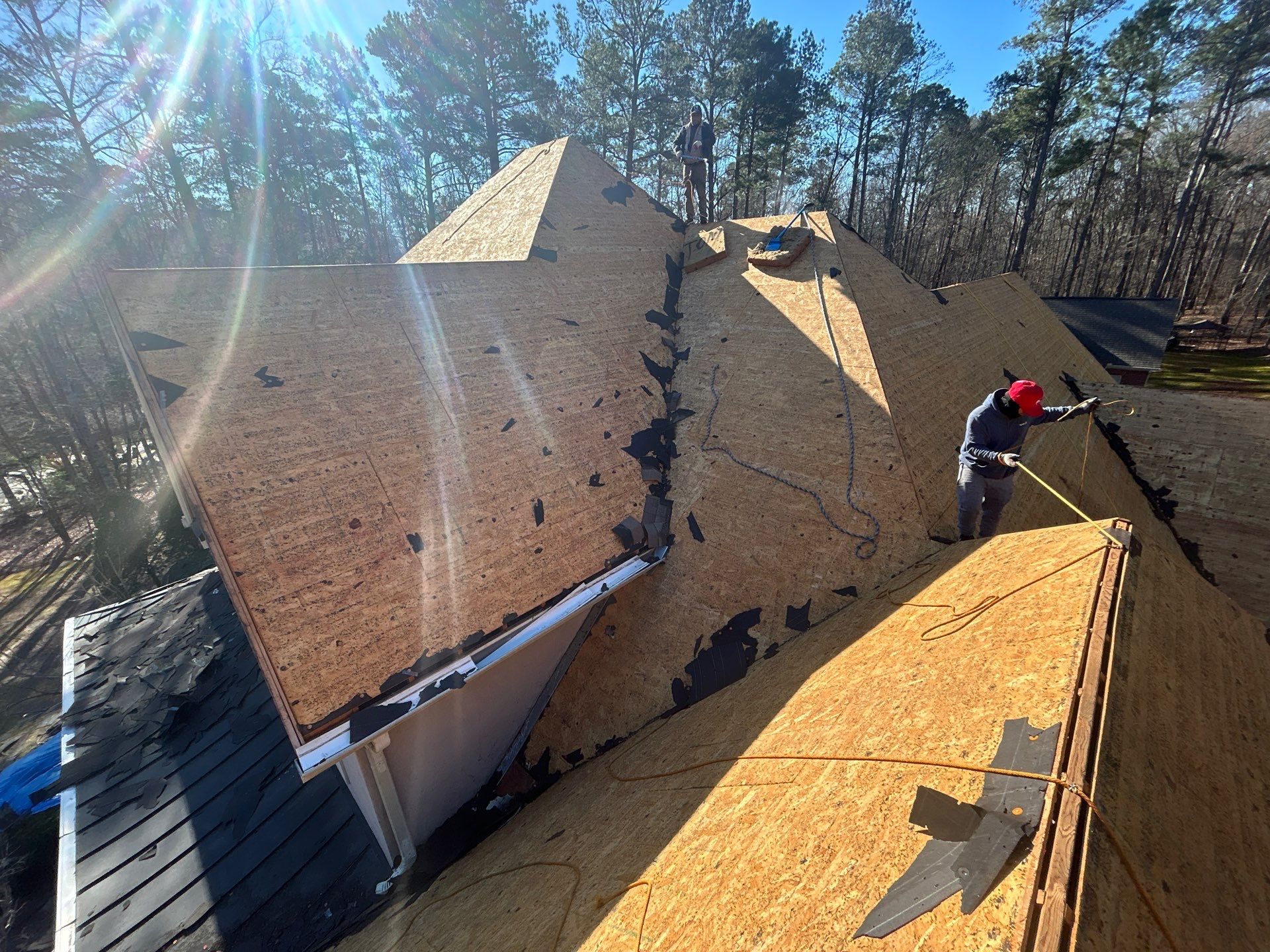 110 squares by Triple J Roofing and Restoration