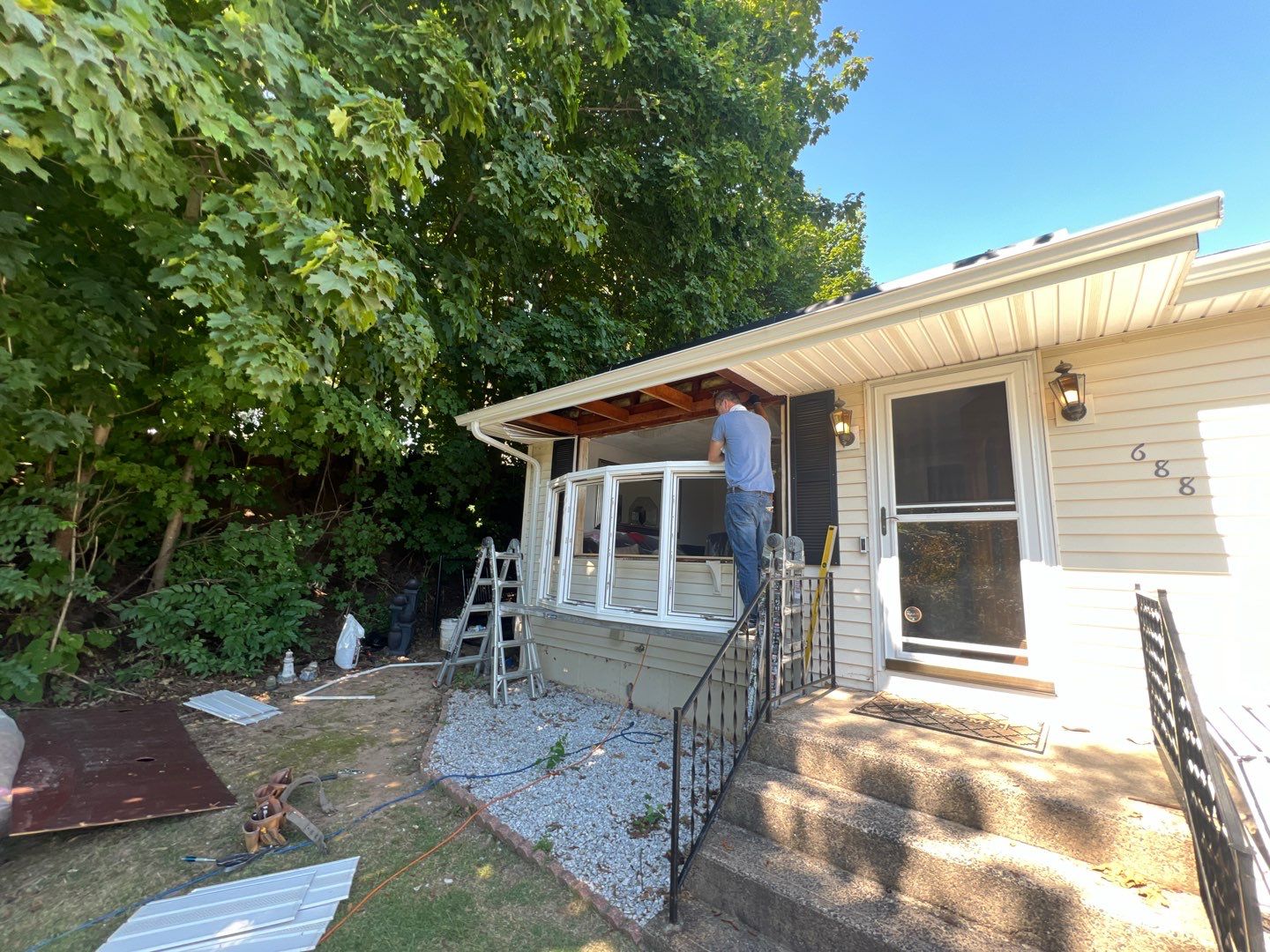 Bow Window Installation in Middletown, CT by Yankee Home Improvement