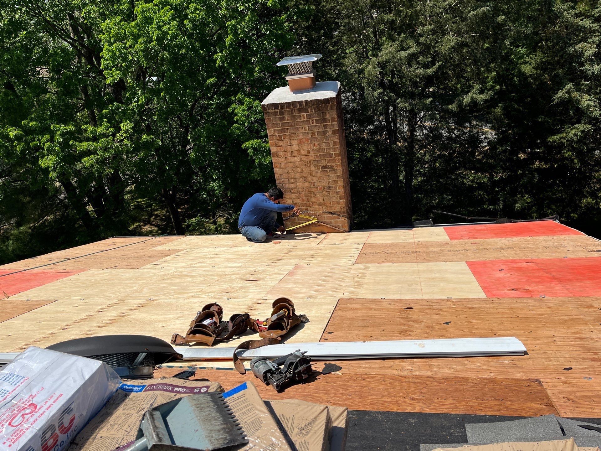 Oakton: CertainTeed Landmark Pro Designer Shingles in Max Def Pewter by RM Banning, Inc.