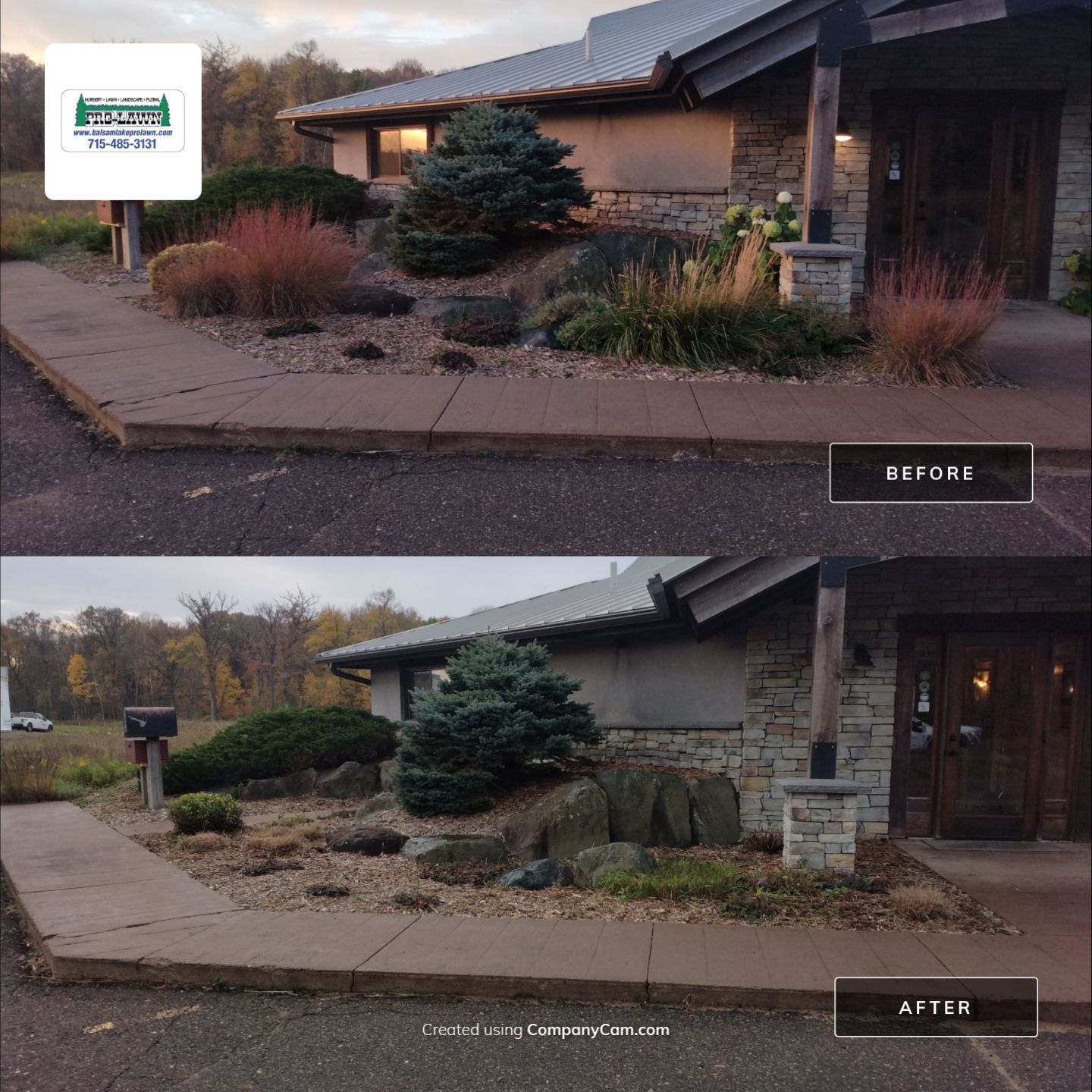 Project in Centuria by Balsam Lake Pro Lawn