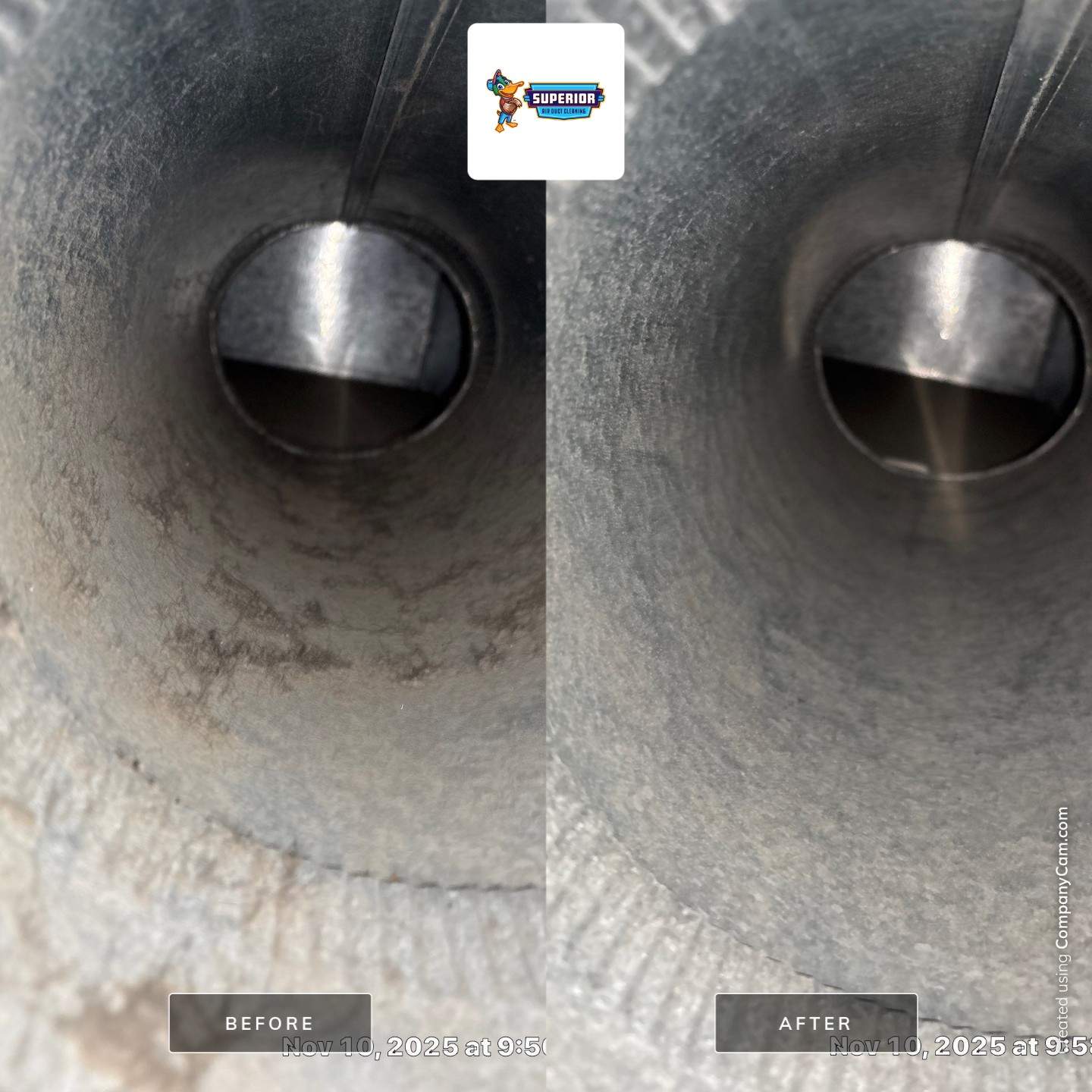 Air Duct Cleaning With a Vacuum Truck in Grove City, PA by Superior Air Duct Cleaning