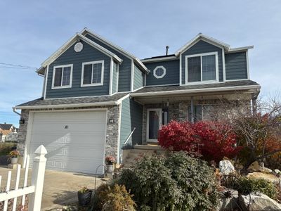 Kaysville | Bold Hardie Accent Upgrade | Evening Blue & Arctic White