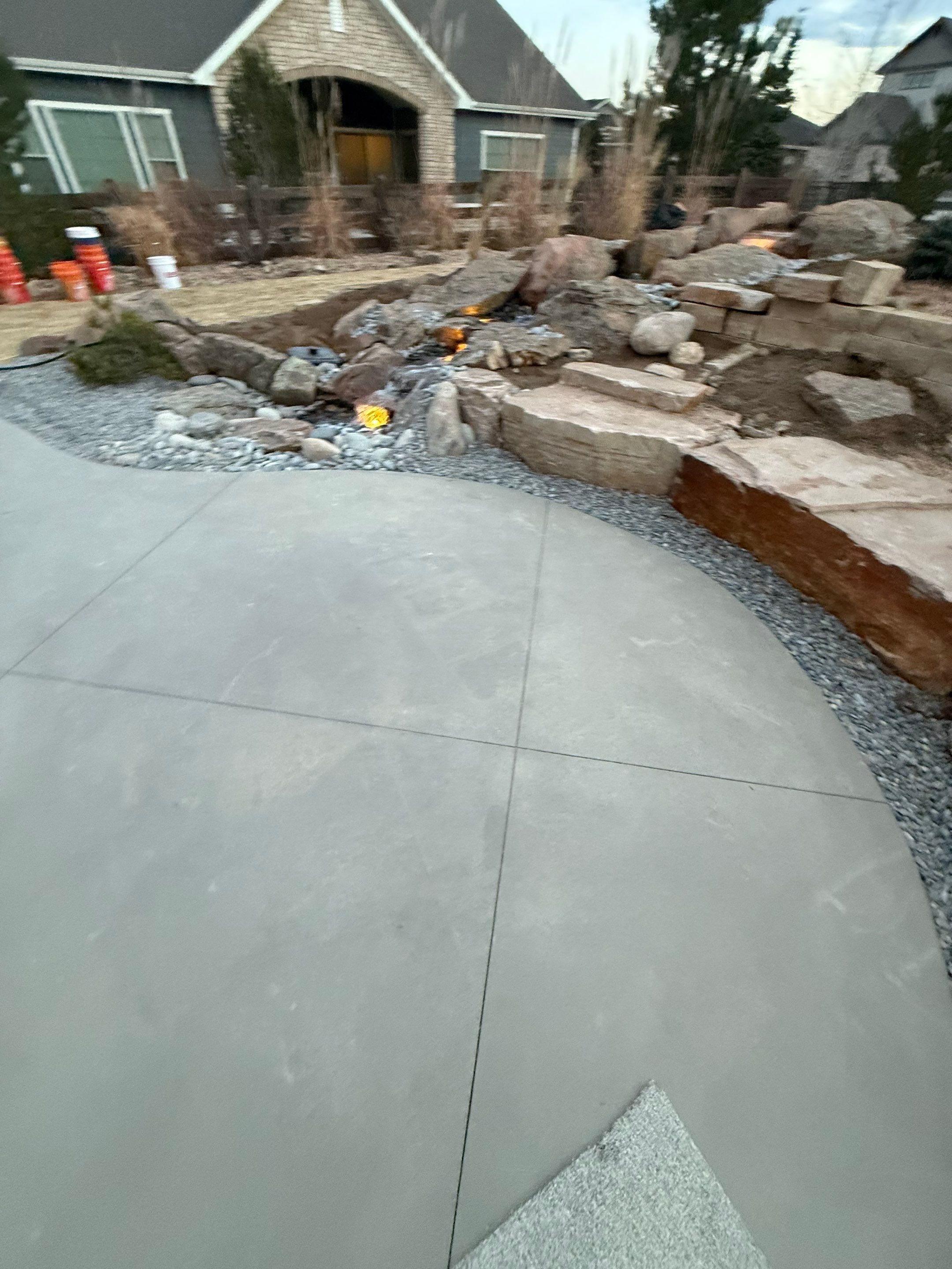 waterfalls in Arvada by JRM landscape & design
