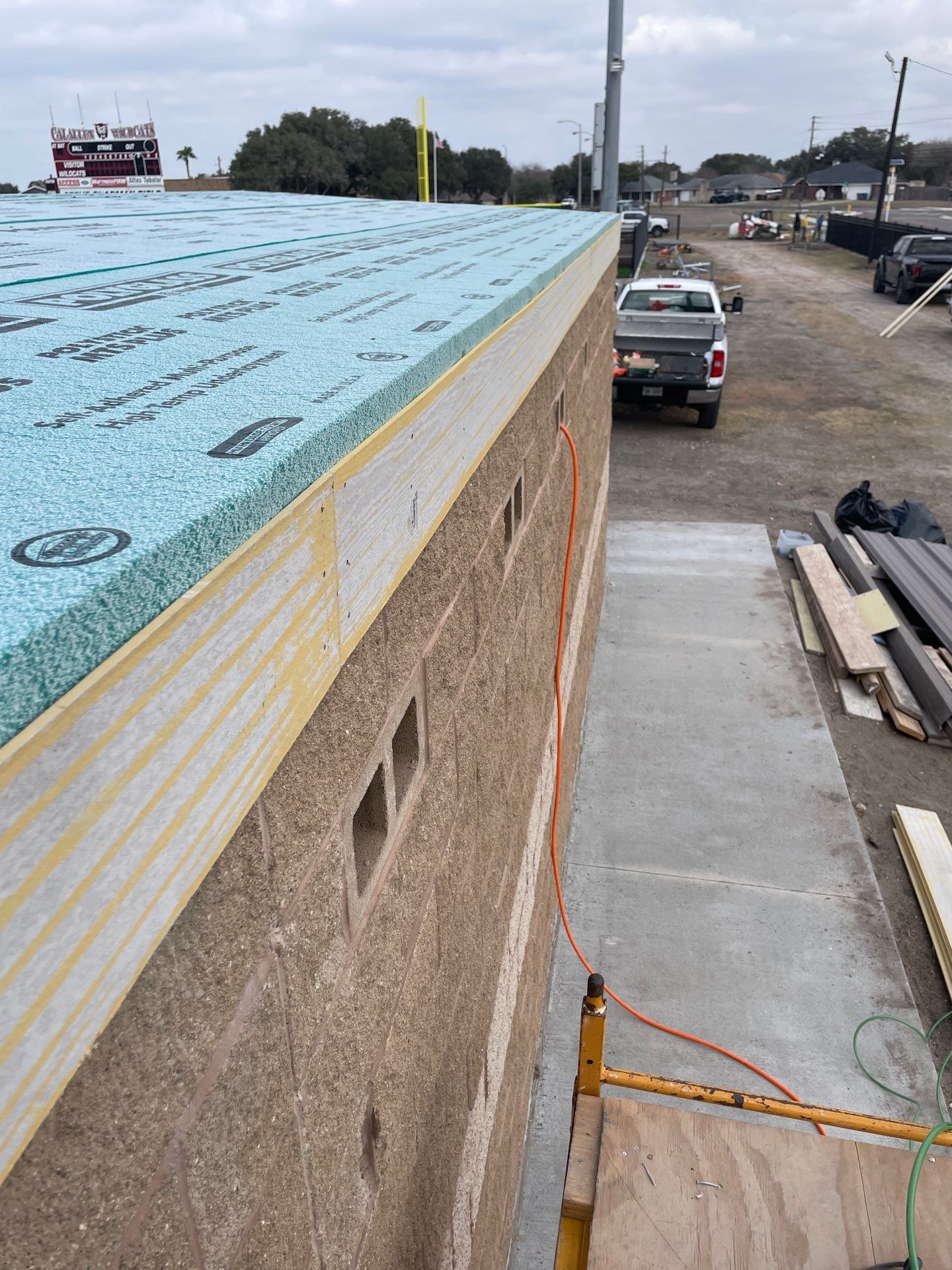 Wildcat Dugout by Bayfront Roofing and Construction
