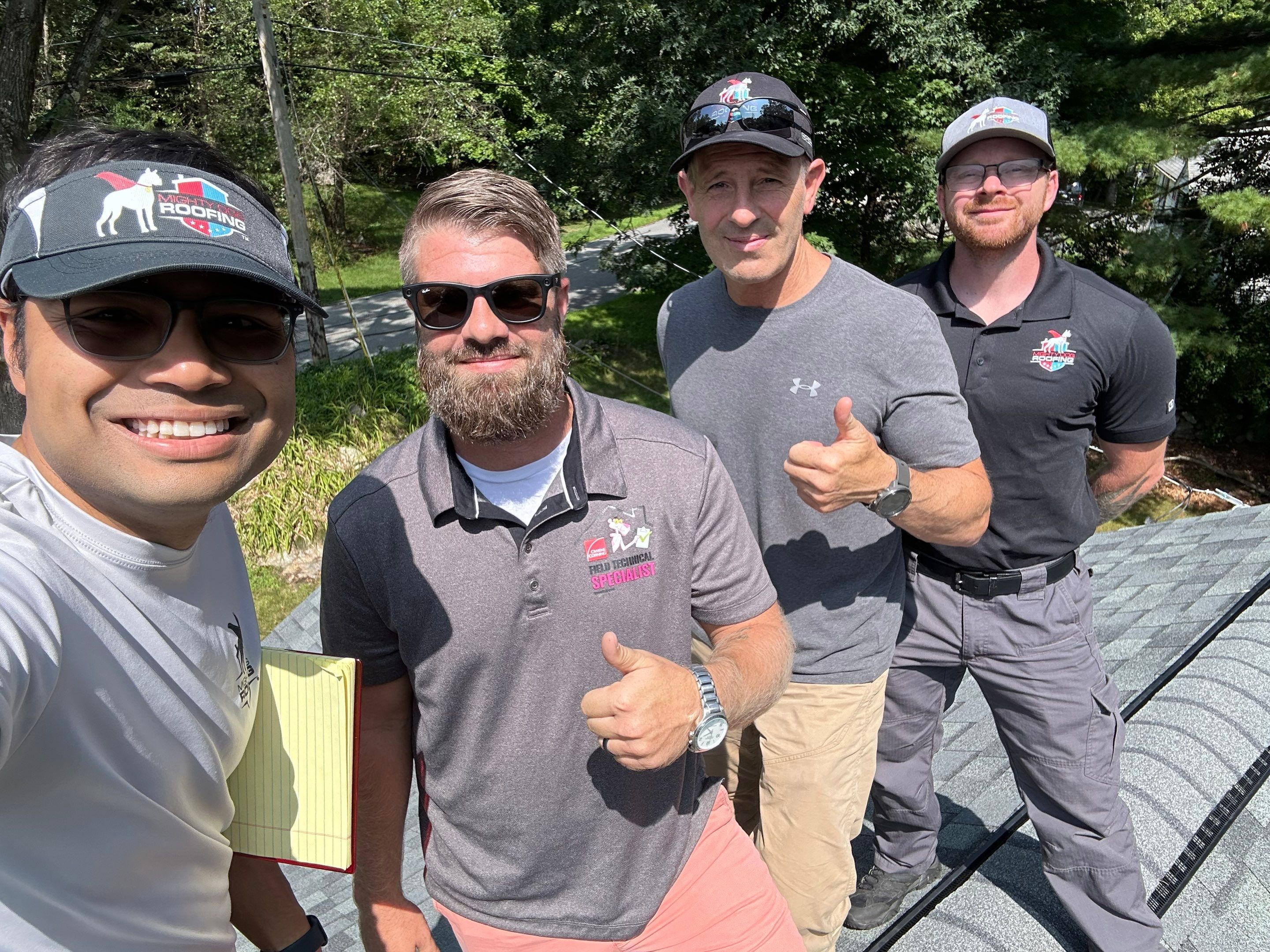 Roof Replacement + New Gutters & Guards — Chelmsford, MA by Mighty Dog Roofing of Greater Middlesex County