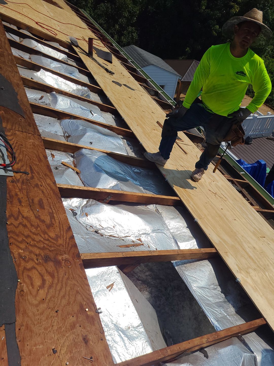 Woodbridge: Roof Replacement with CertainTeed Landmark Pro Designer Shingles in Max Def Colonial Slate by RM Banning, Inc.