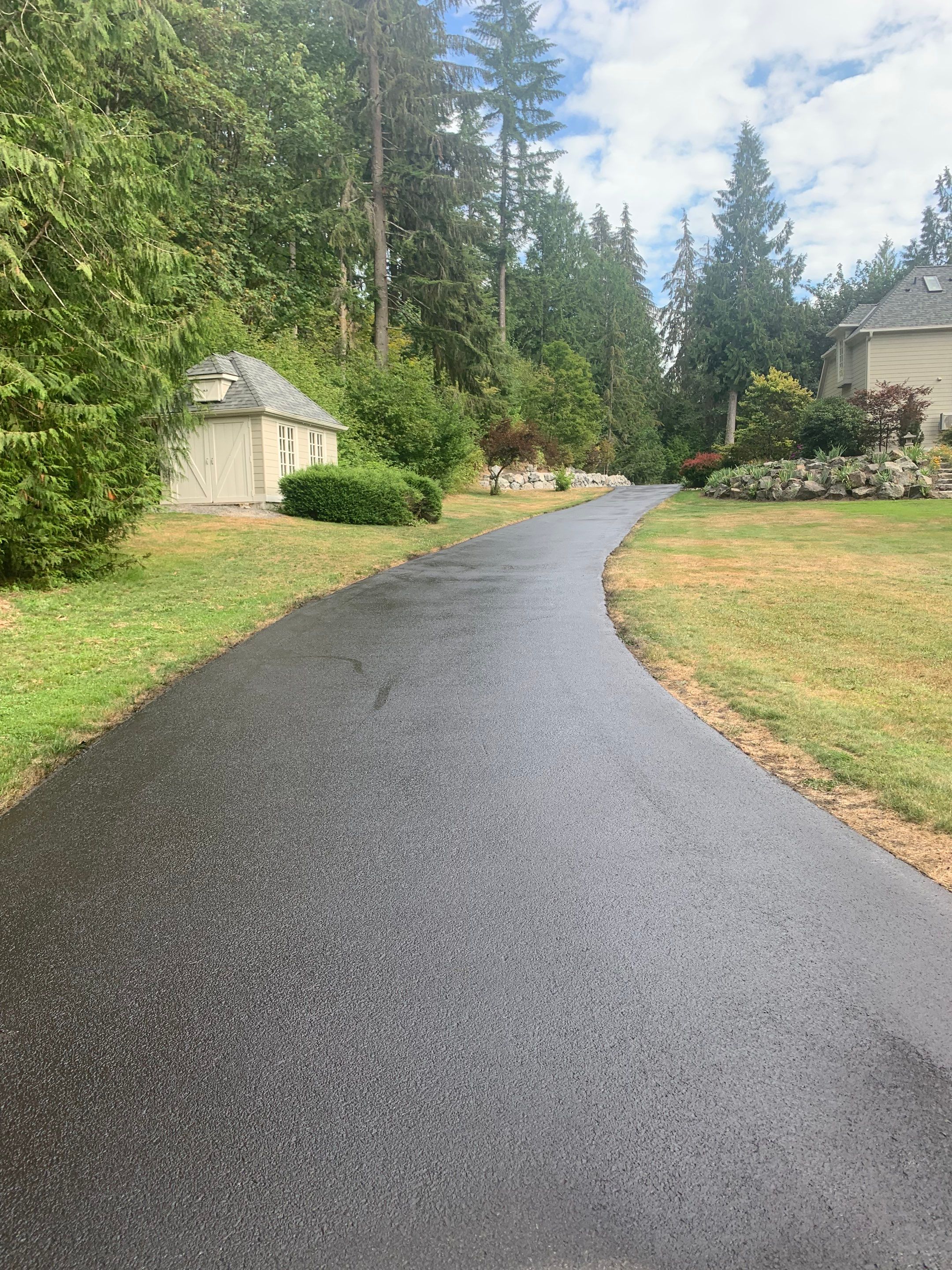 Jim | Rockery Wall, Landscaping, Road Repair & Sealcoating by Jireh Asphalt & Concrete Inc 