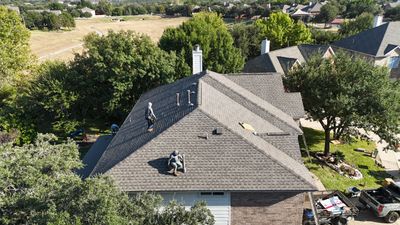 Residential Roof Replacement using GAF - HDZ - Weathered Wood