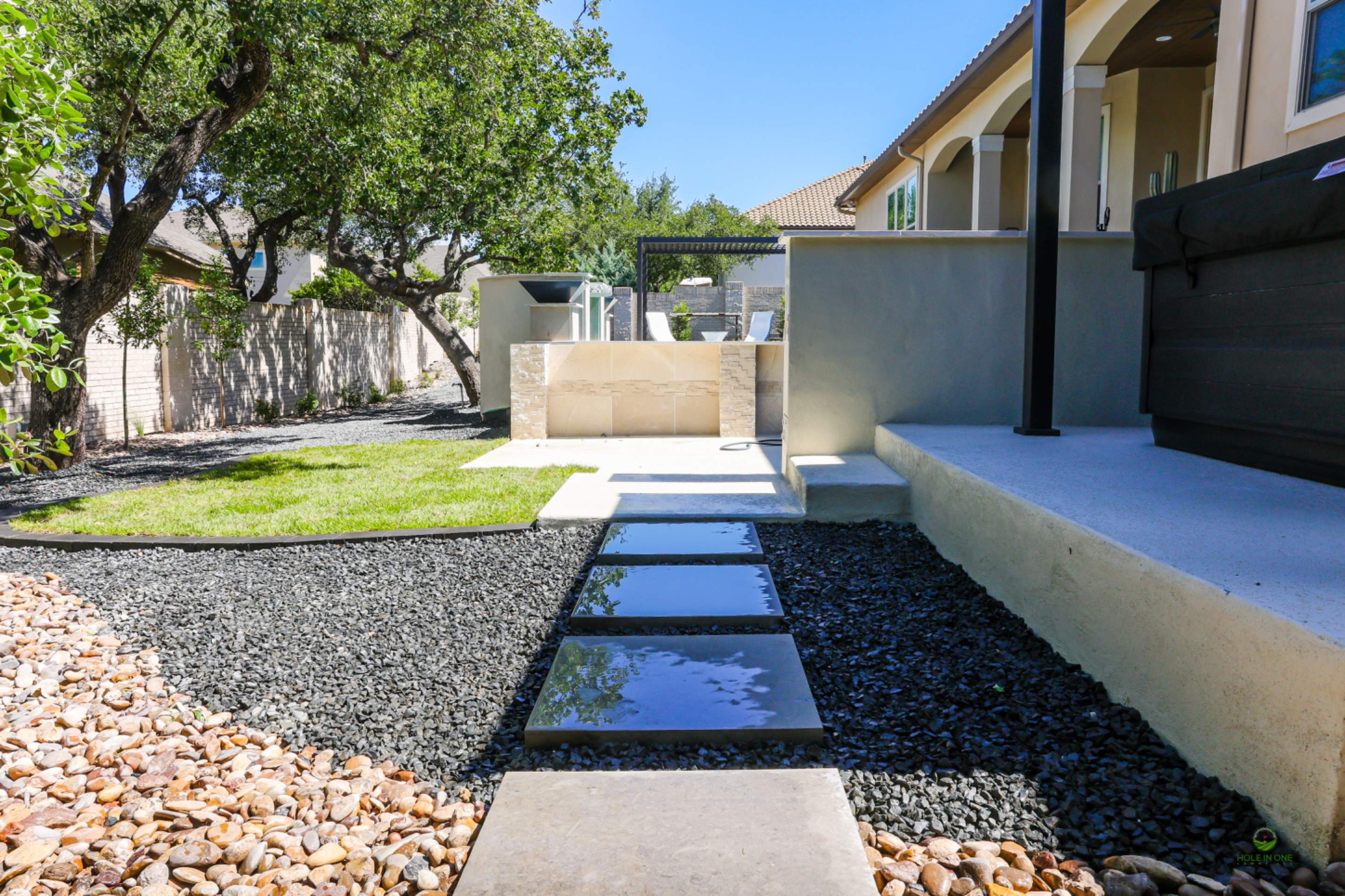 Stone Oak, San Antonio Tx. by Hole In One Lawns, LLC
