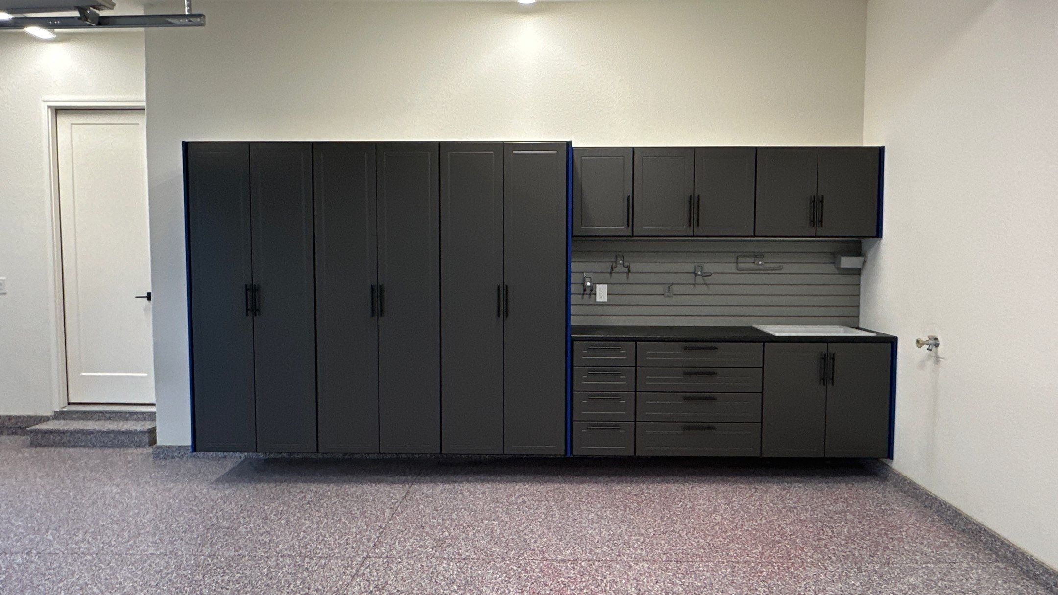 Look Tanner B. added his beautiful garage storage to his garage by Banner Garage