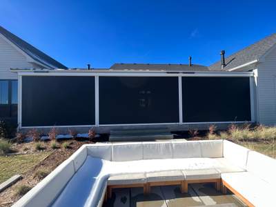Motorized Screens using Progressive MagnaTrack Screens