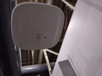 Structured cabling installation by CimaSolutions