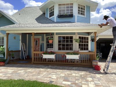 Splash Guard Gutters and 6-Inch Gutter installation in Fort Myers FL