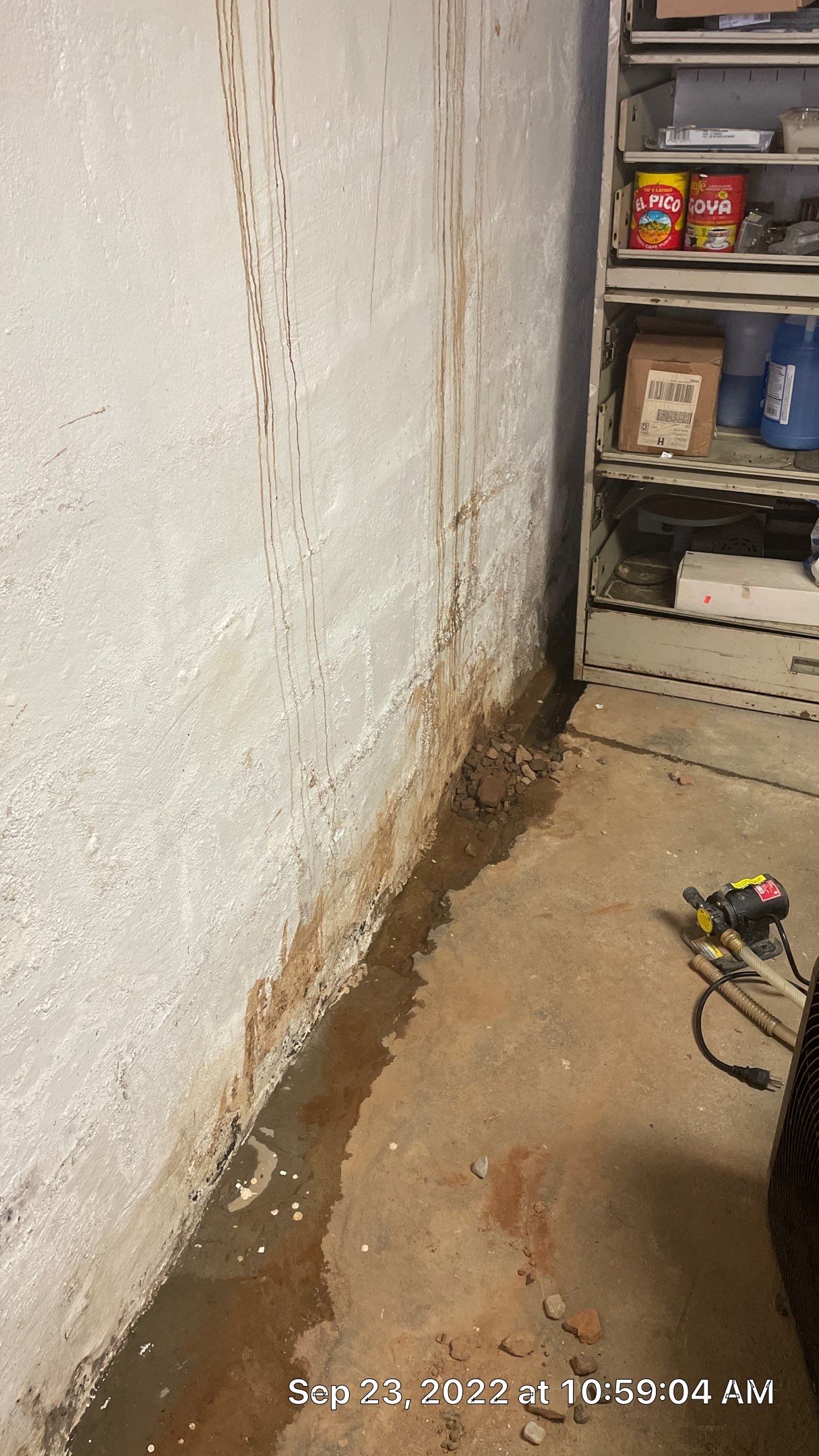 Interior French Drain Job in Bayonne, NJ by Pure Service Pro, LLC 