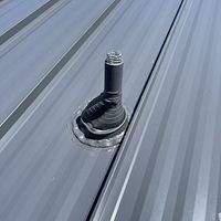 .032 Aluminum 1.5" Snap-Lock Charcoal Gray