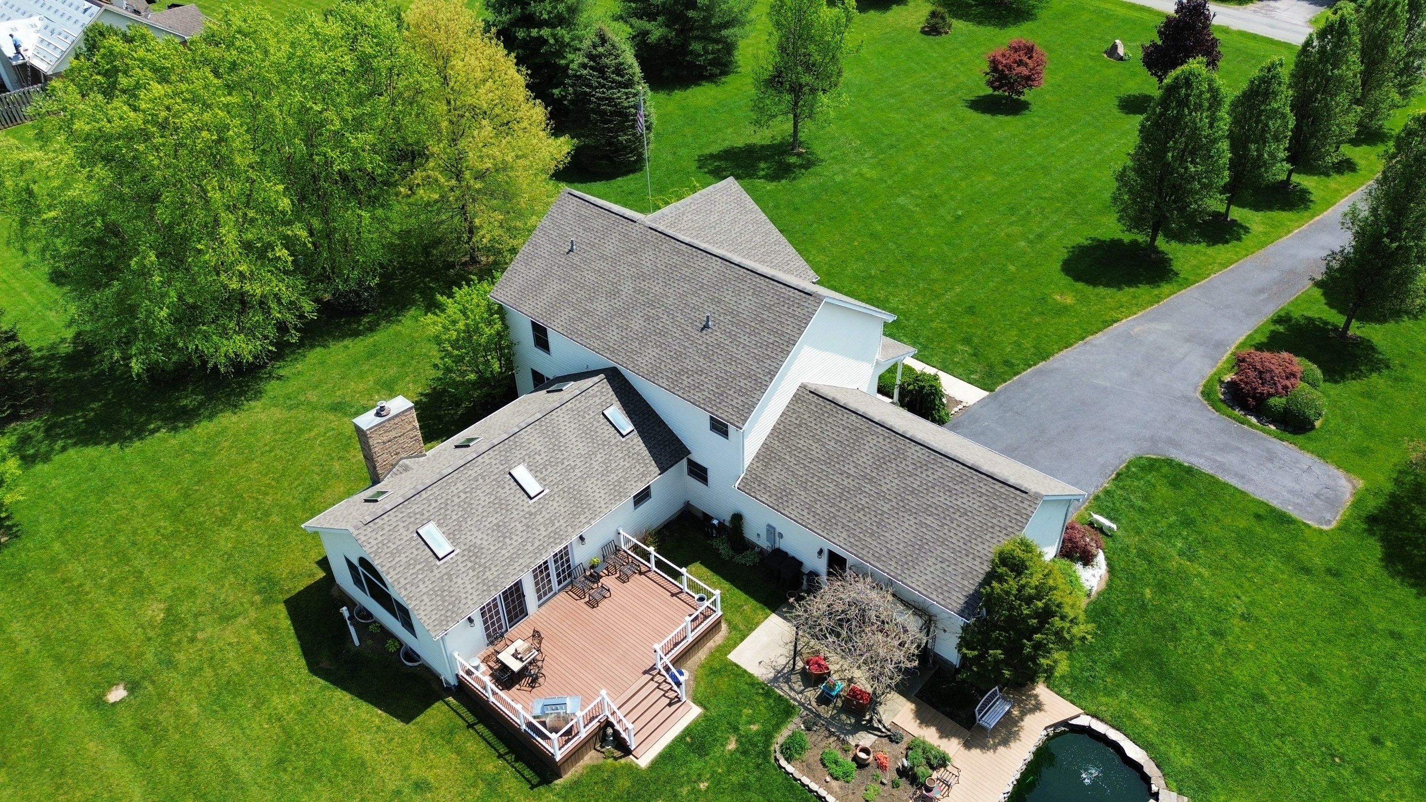 Residential Roofing Installation using Duration Series Shingles - Driftwood by RoofX 