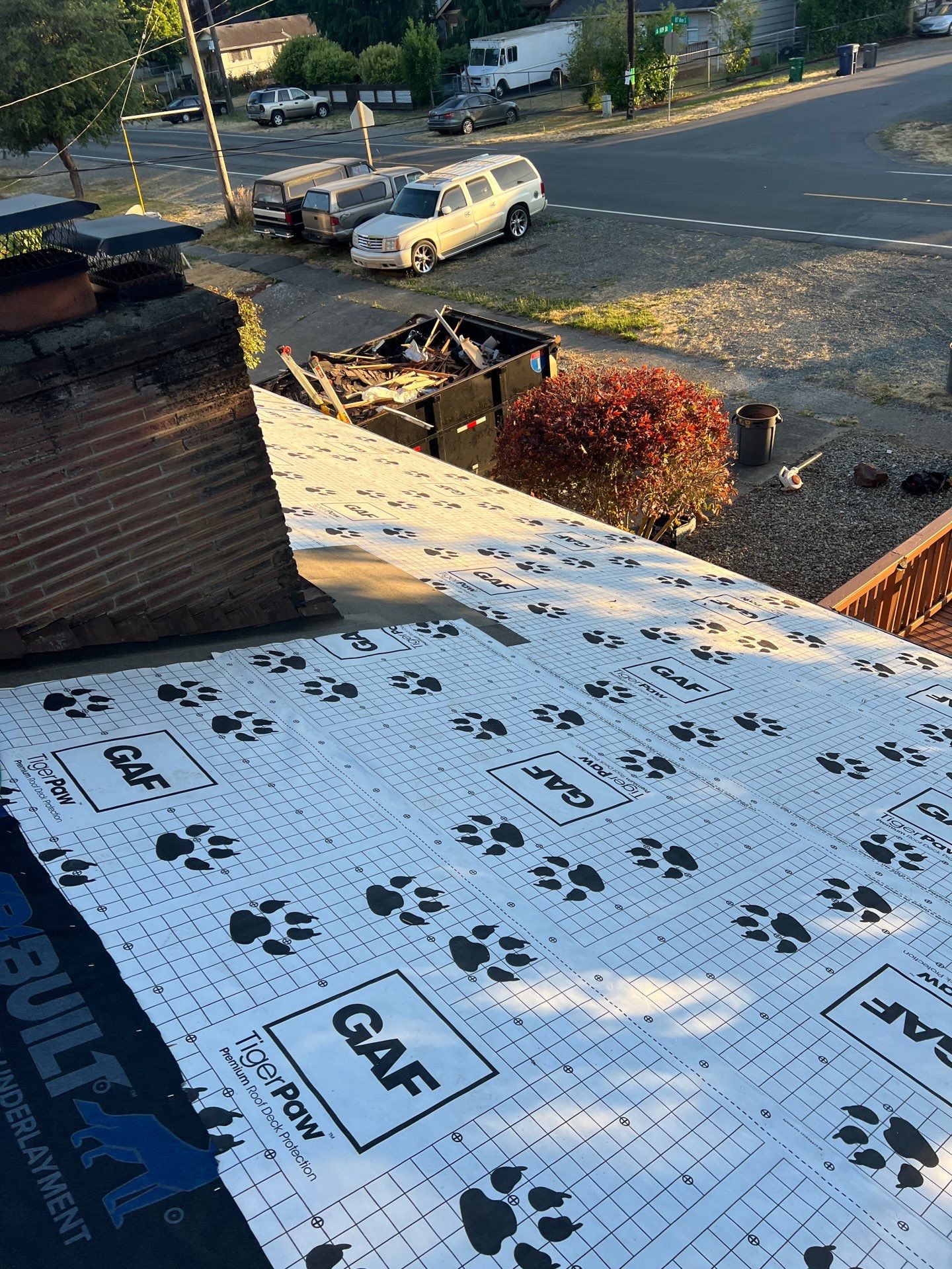 Residential Roofing Installation using GAF HDZ Shingles by Roofing Formula LLC