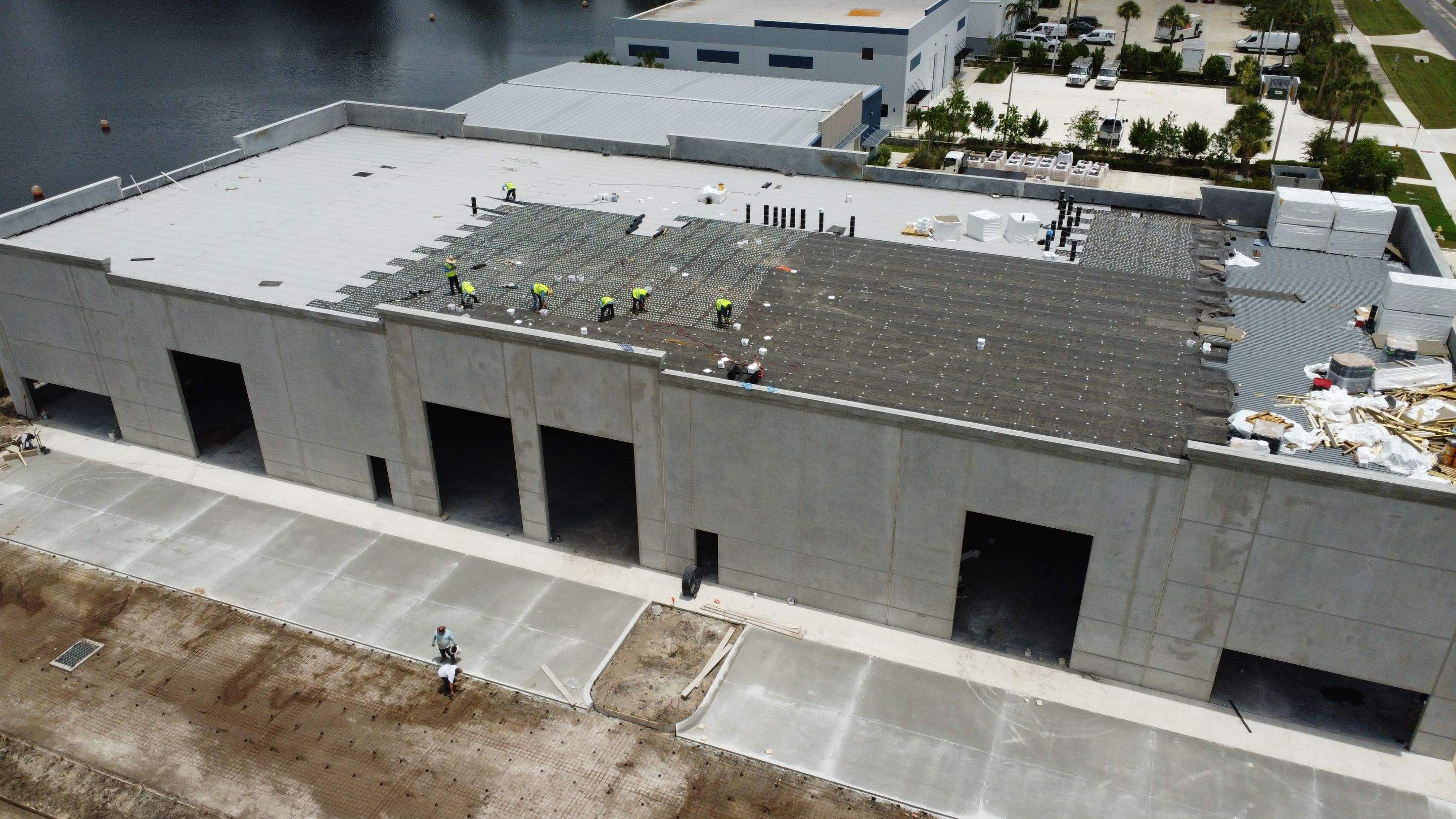 Torch Applied Modified Bitumen Roof Installation by Sailfish Roofing