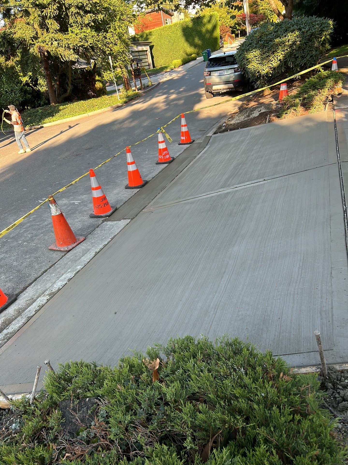 Oscar | Sidewalk Repair, Concrete Project  by Jireh Asphalt & Concrete Inc 