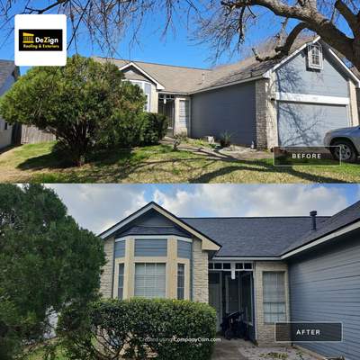 Residential Roofing Installation using Owens Corning Oakridge Onyx Black