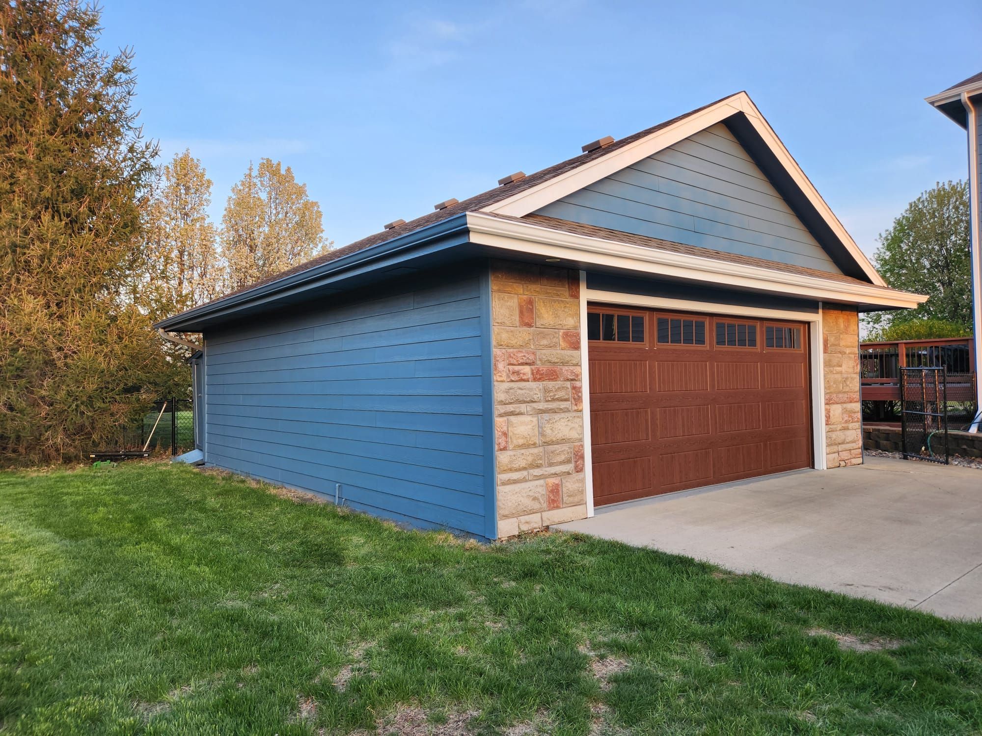 Exterior house painting color change by Cutting edge painting 