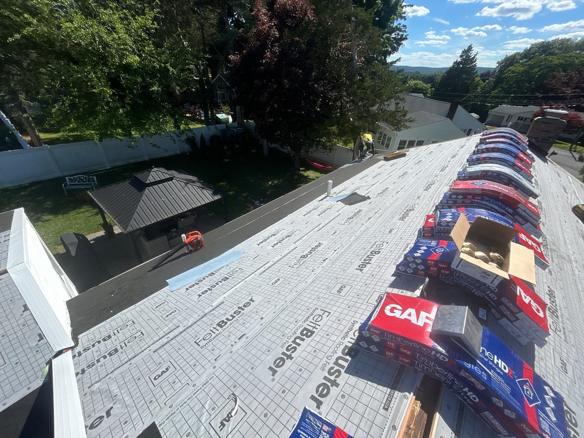 Project in Southington, CT by Elitex Roofing