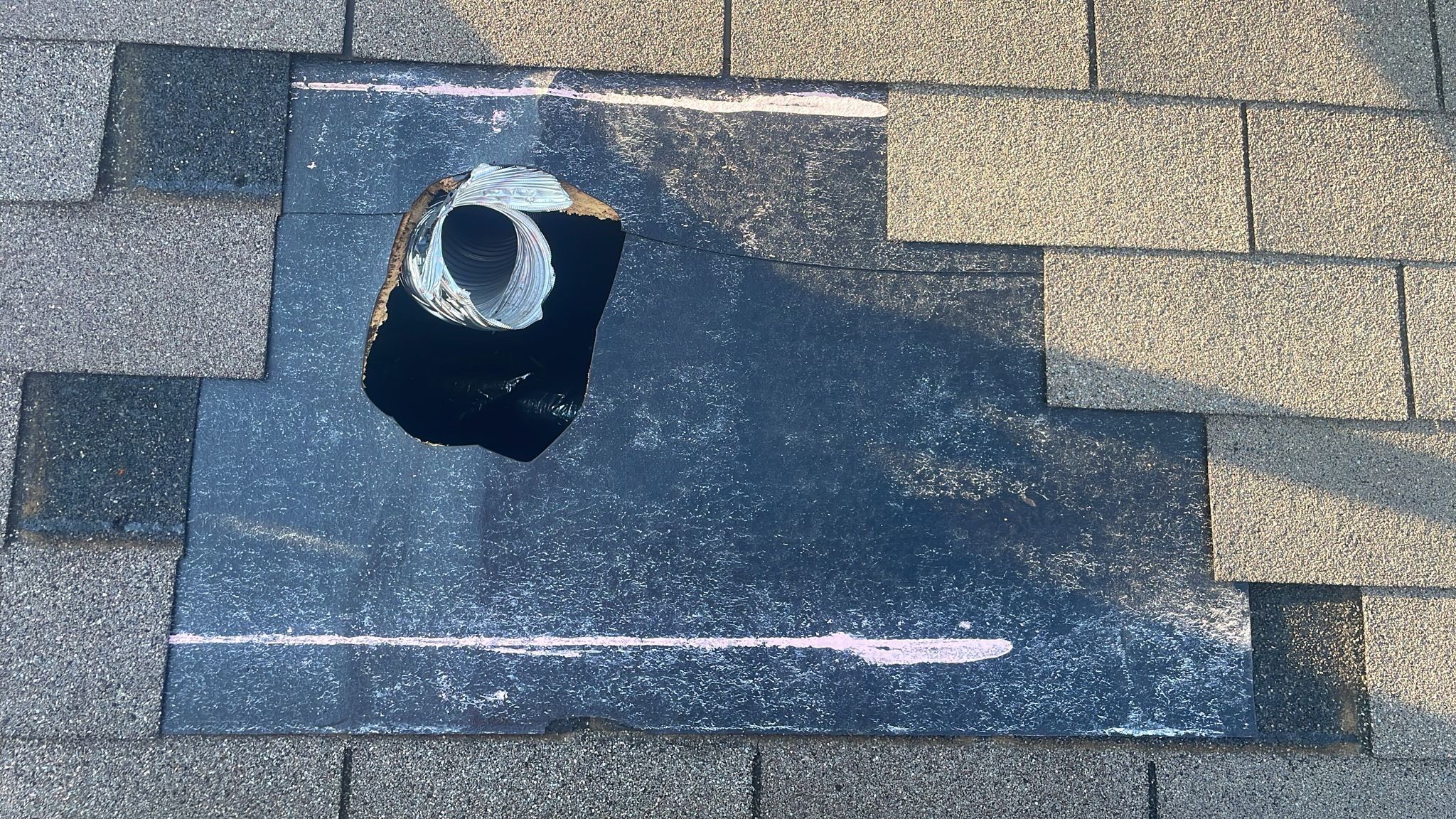 Hail Damage using Owen's Corning Duration (Lifetime) Shingles by Roof Repair Company