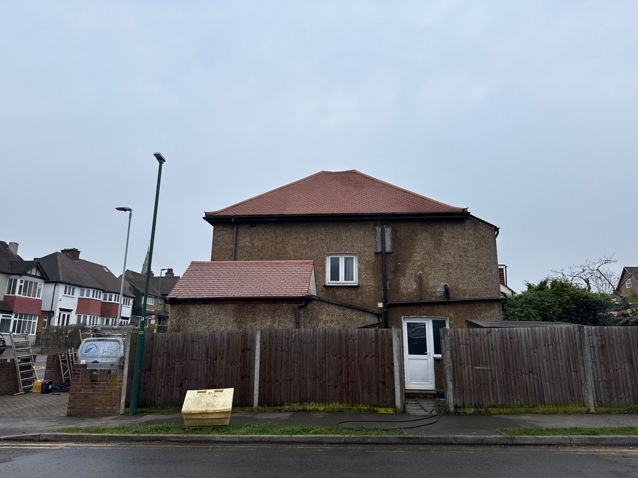 Roof Clean  - Moss Removal - Gutter Clean using Honda 15lpm Low Pressure Washing Machine by Ges Exterior Cleaning ltd