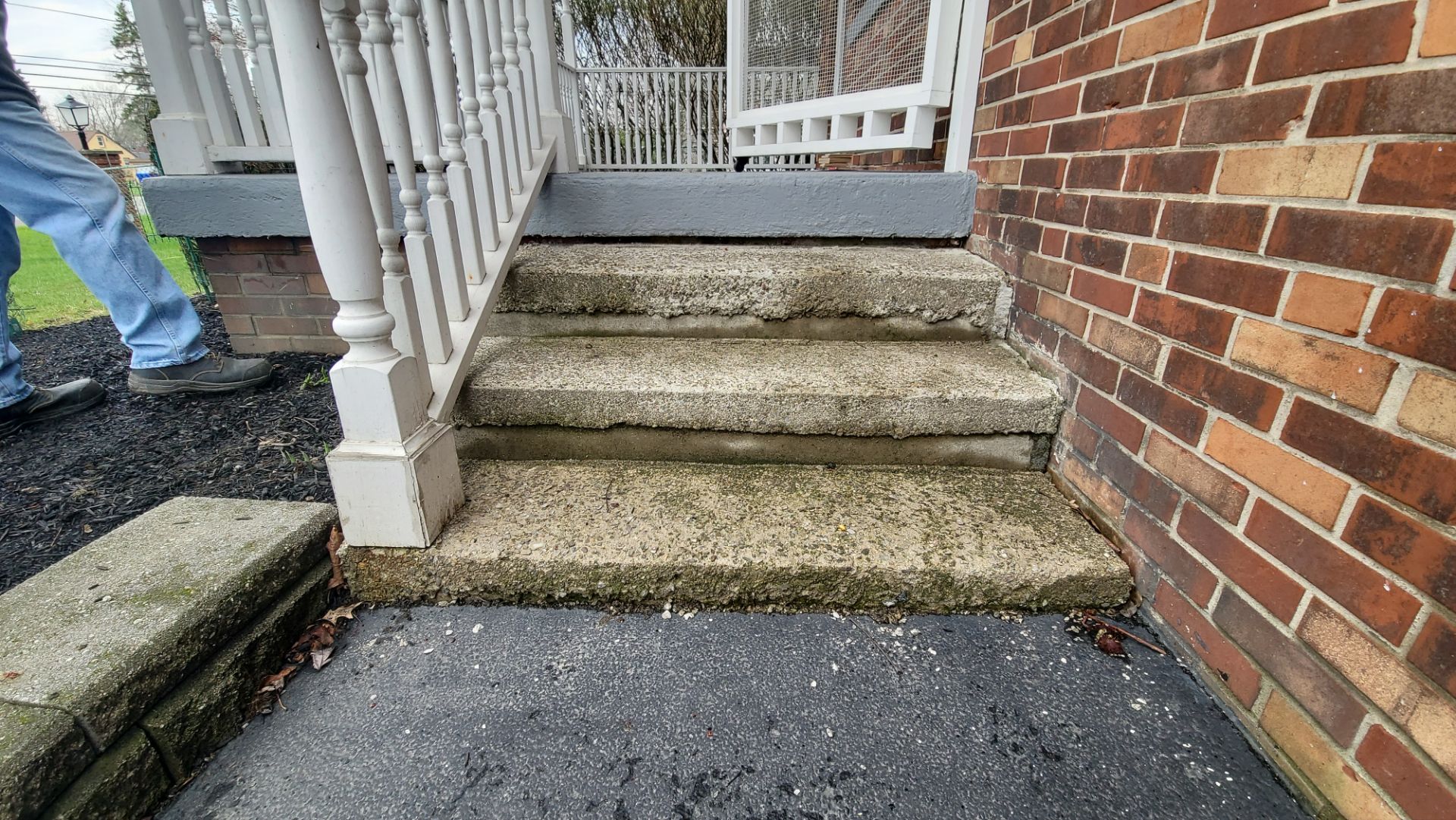 Porch Rehab/Makeover by Xfactor Coatings 