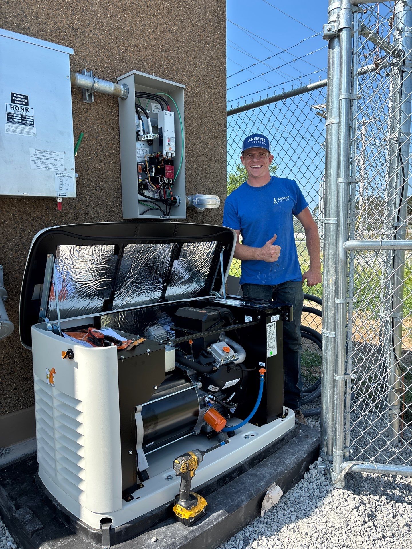 FIBER OPTIC UTILITY BUILDING by Argent Electric LLC