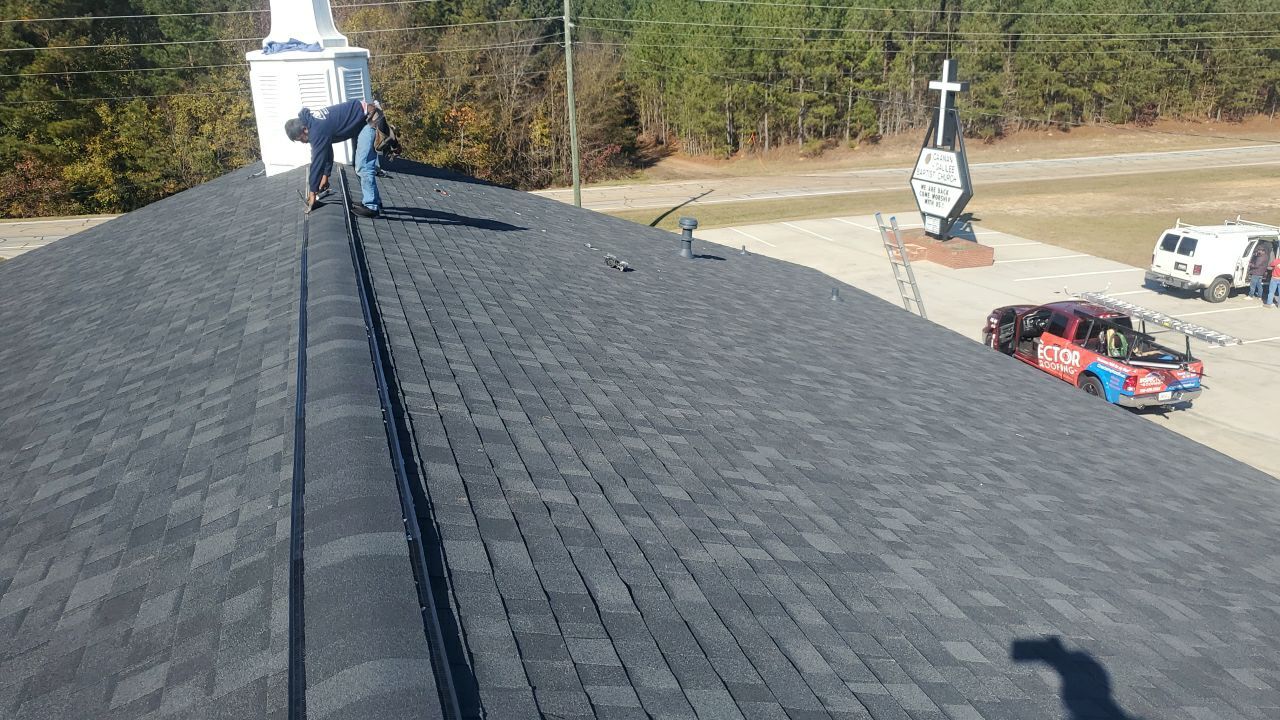 Church Roof Replacement using Owens Corning by Inspector Roofing and Restoration