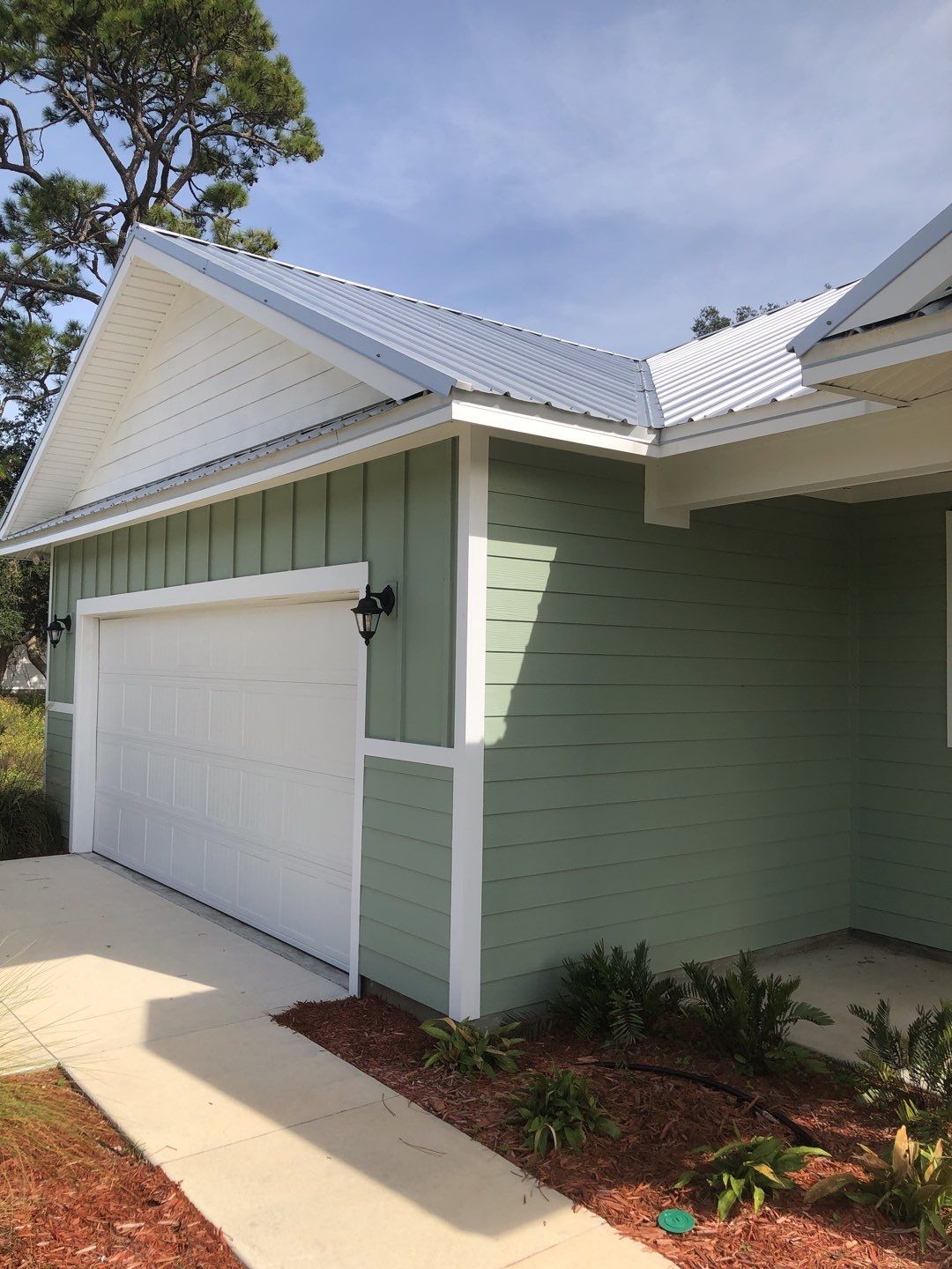 White K-Style Gutter Installation by Gutter Professors