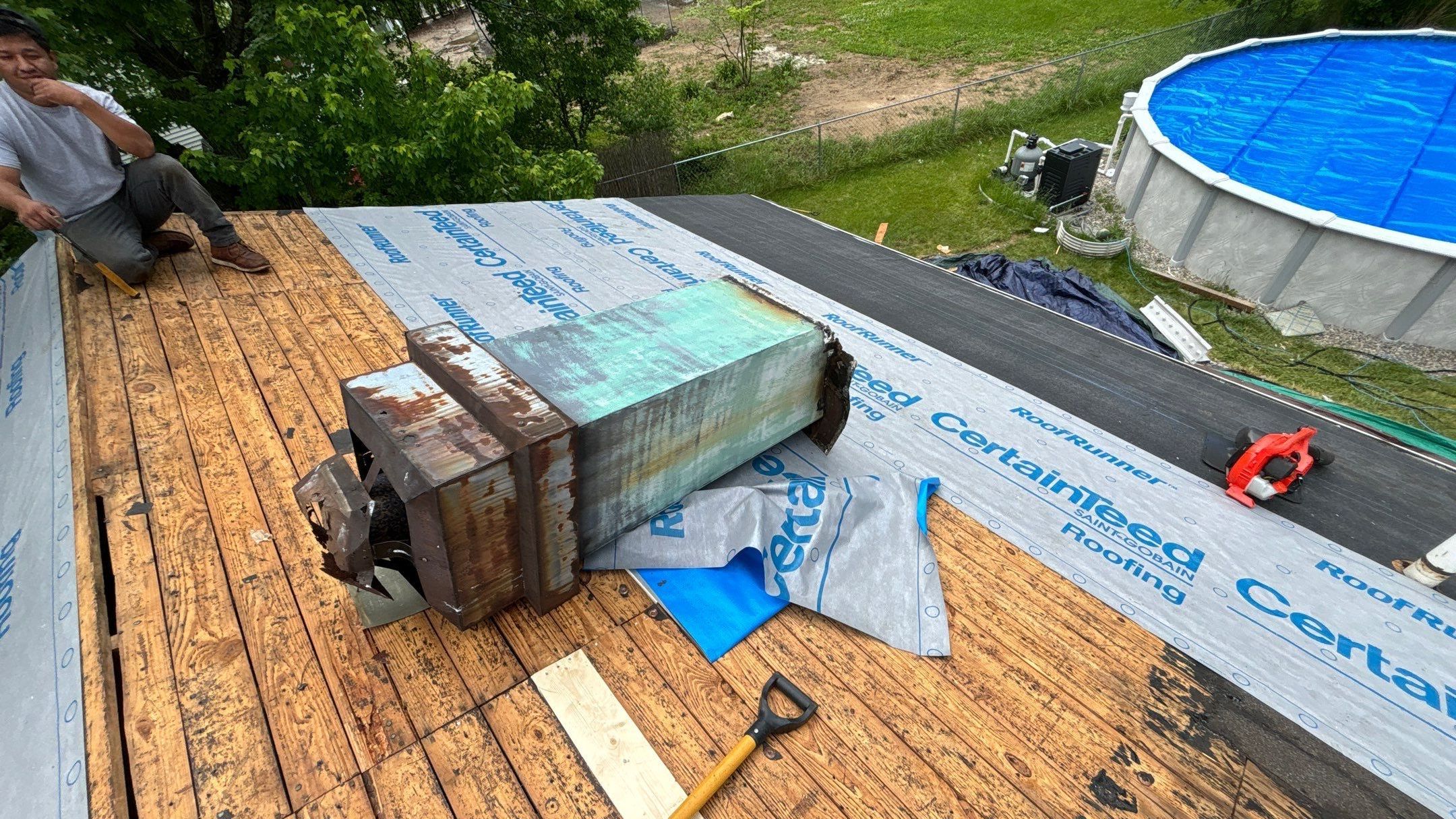 Roof Replacement using CertainTeed Landmark Pro by 180 Contractors