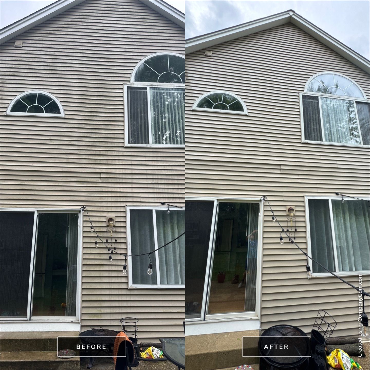 Project in Gurnee by Simmons Power & Soft Washing