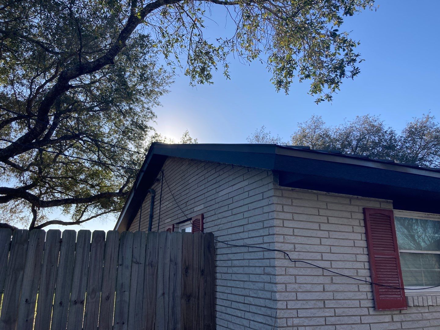 Beeville Backporch sittin' by Bayfront Roofing and Construction